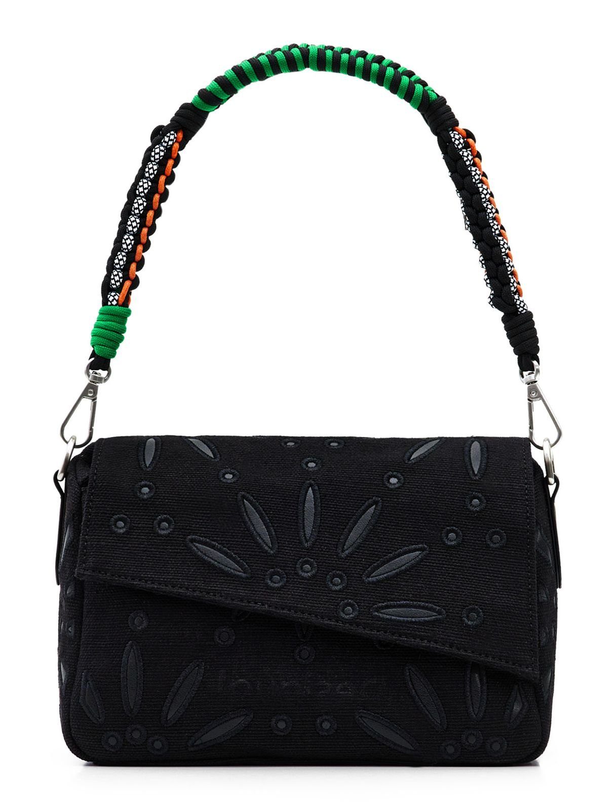Sac à Main Desigual Summer Dandelion – Blanc, Motif Floral, Bandoulière Ajustable