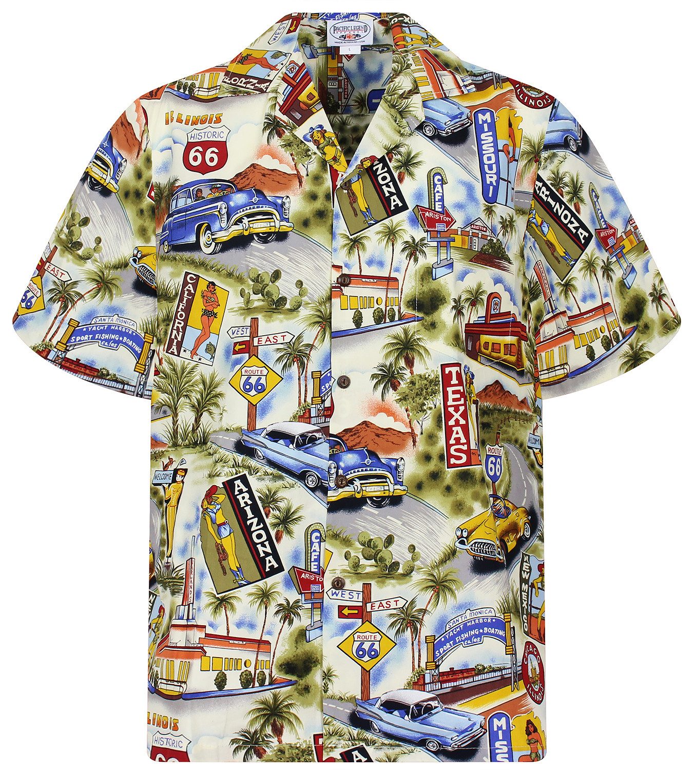Pacific Legend Hawaiihemd Texas Arizona Original günstig online kaufen