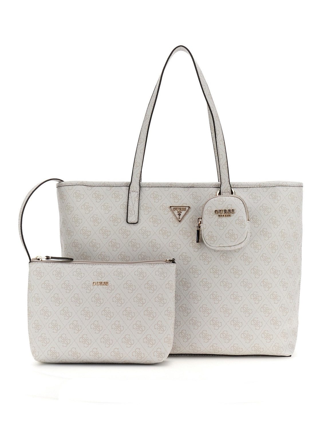 Guess Umhängetasche HWSL7124240 POWER PLAY II LARGE TECH TOTE Woman Shopper (Stück, 1), Logoschriftzug