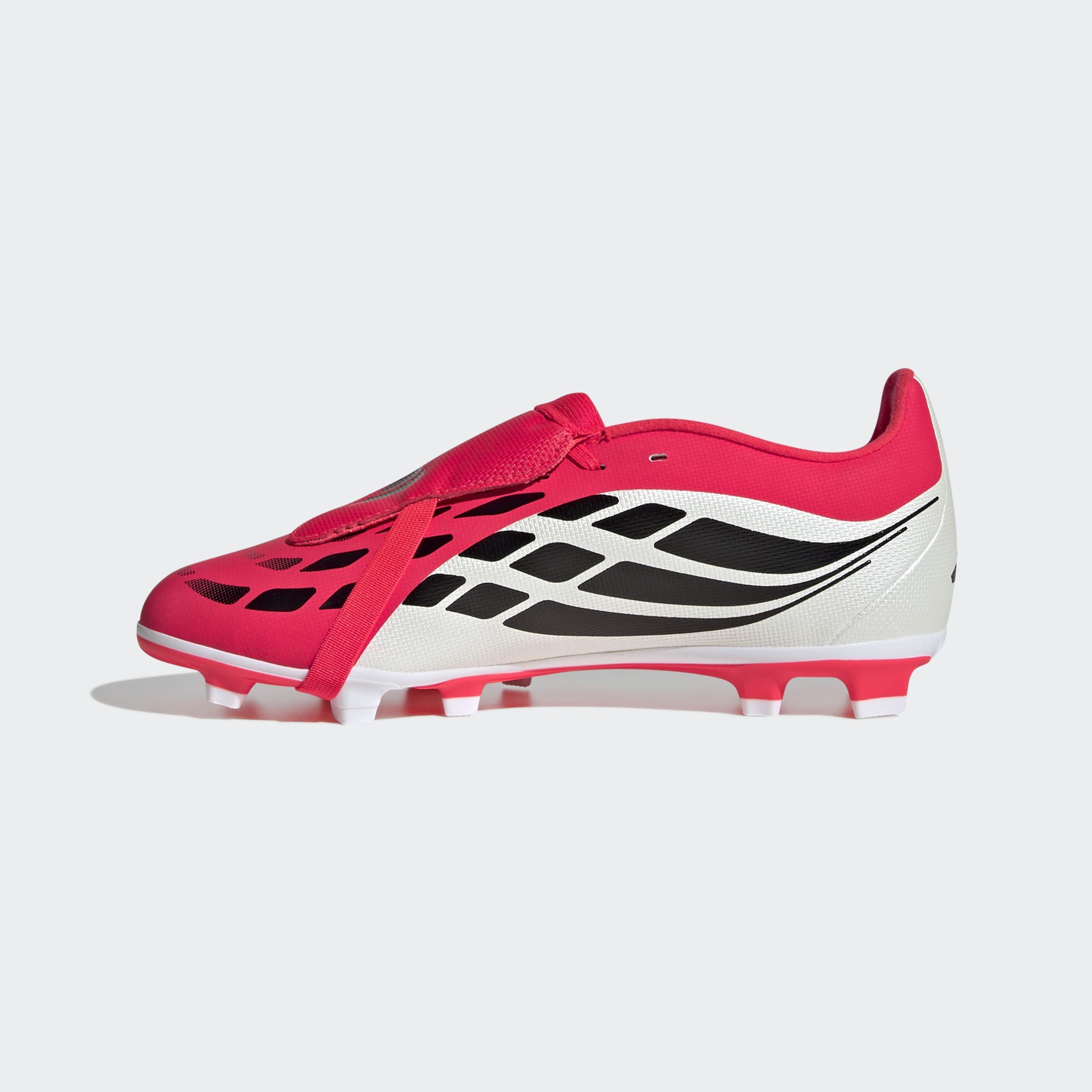 adidas Performance PREDATOR CLUB FOLD-OVER TONGUE FIRM GROUND/MULTI GROUND KIDS Fußballschuh für viele verschiedene Böden geeignet, für Jugendliche & Kinder