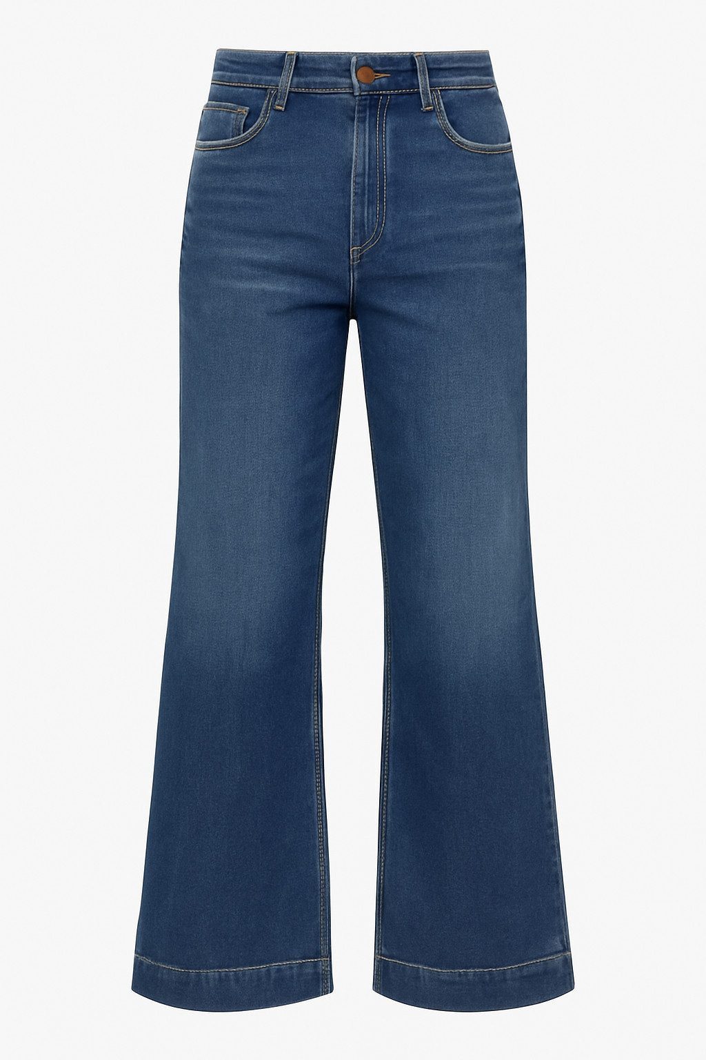 OriginalYou Bootcut-Jeans Damen Jeans mit Schlag Stretchjeans High Waist, mit Stretchanteil