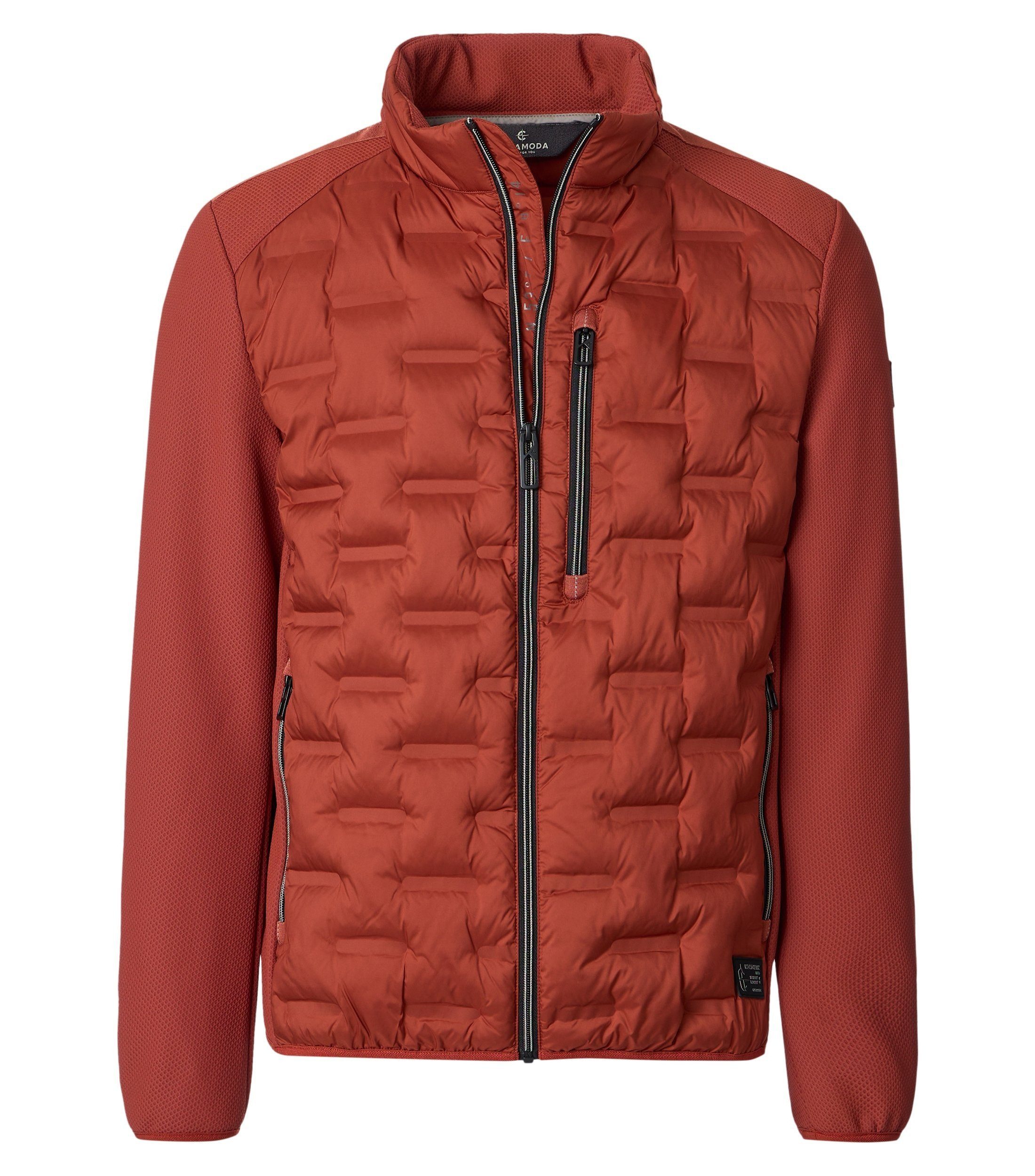 CASAMODA Langjacke CASAMODA Materialmixjacke uni