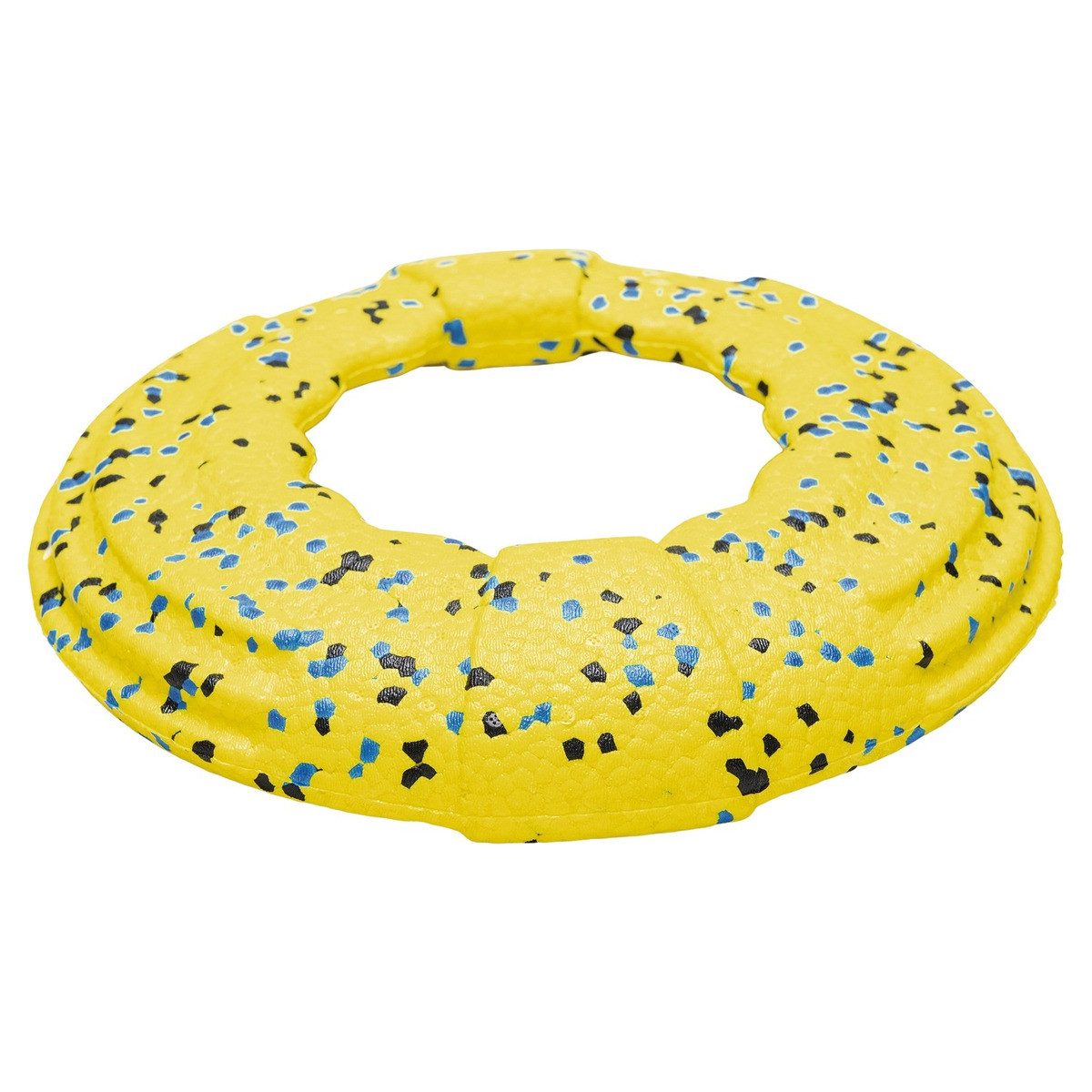 Beeztees Outdoor-Spielzeug Hundespielzeug Fetch Frisbee Gisa aus Schaumstoff gelb