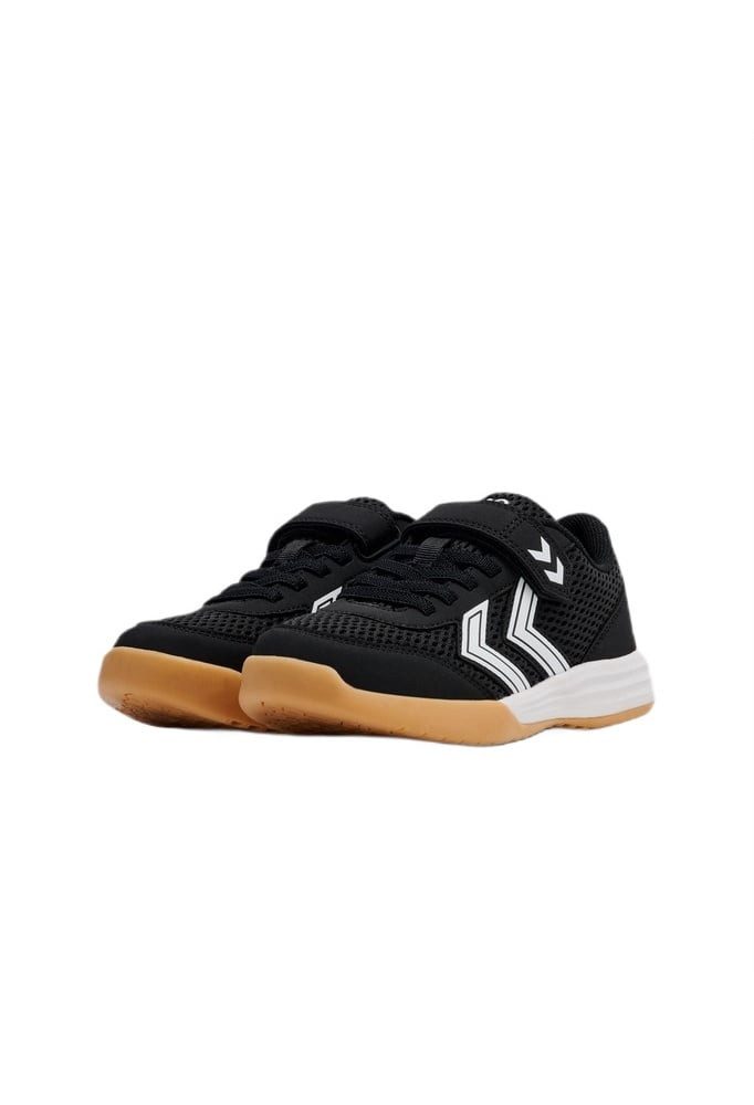 hummel Hallen-Indoorschuhe Multiplay Flex VC (Klettverschluss) schwarz/weiss Badmintonschuh