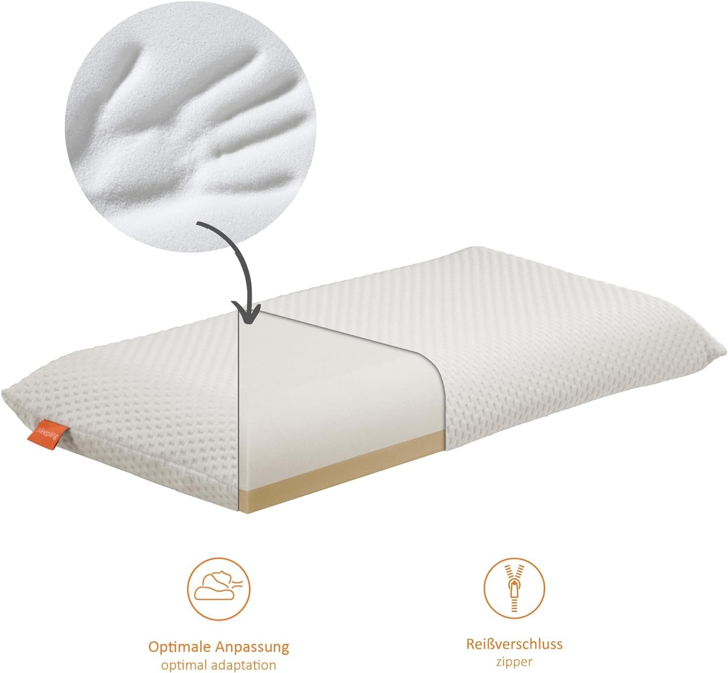 sleepling Nackenstützkissen orthopädisches Viscokissen, Füllung: 100% günstig online kaufen