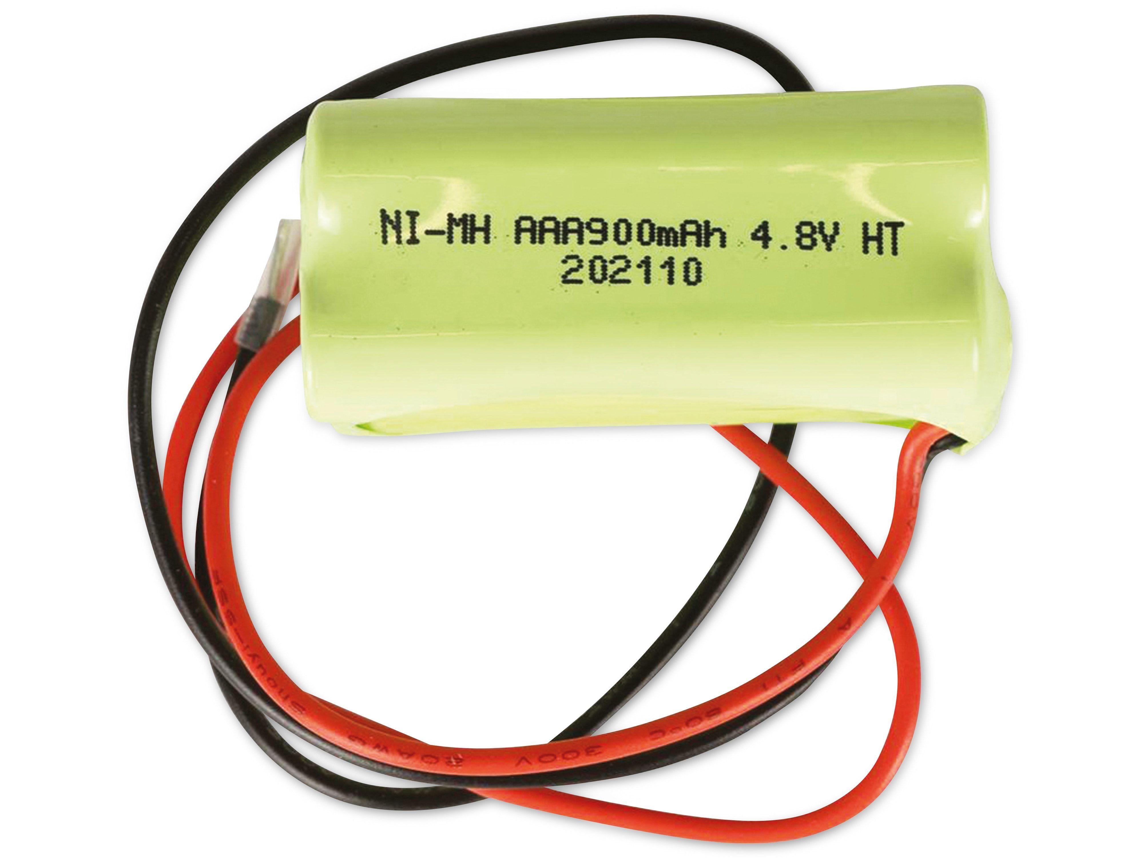 QBatteries QBATTERIES AkkuPack, 4,8 V, 900mAh, NiMH F2x2 Akku