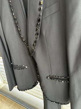 DOLCE & GABBANA Anzug DOLCE & GABBANA SICILIA STONES Suit Smoking Anzug Blazer Jacke Vest Pa