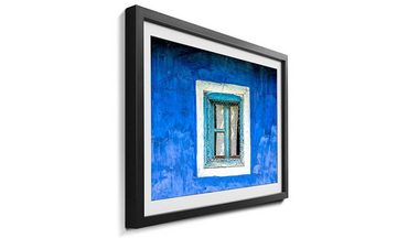 WandbilderXXL Bild mit Rahmen Old Window, Lost Place, Wandbild, in 4 Größen erhältlich