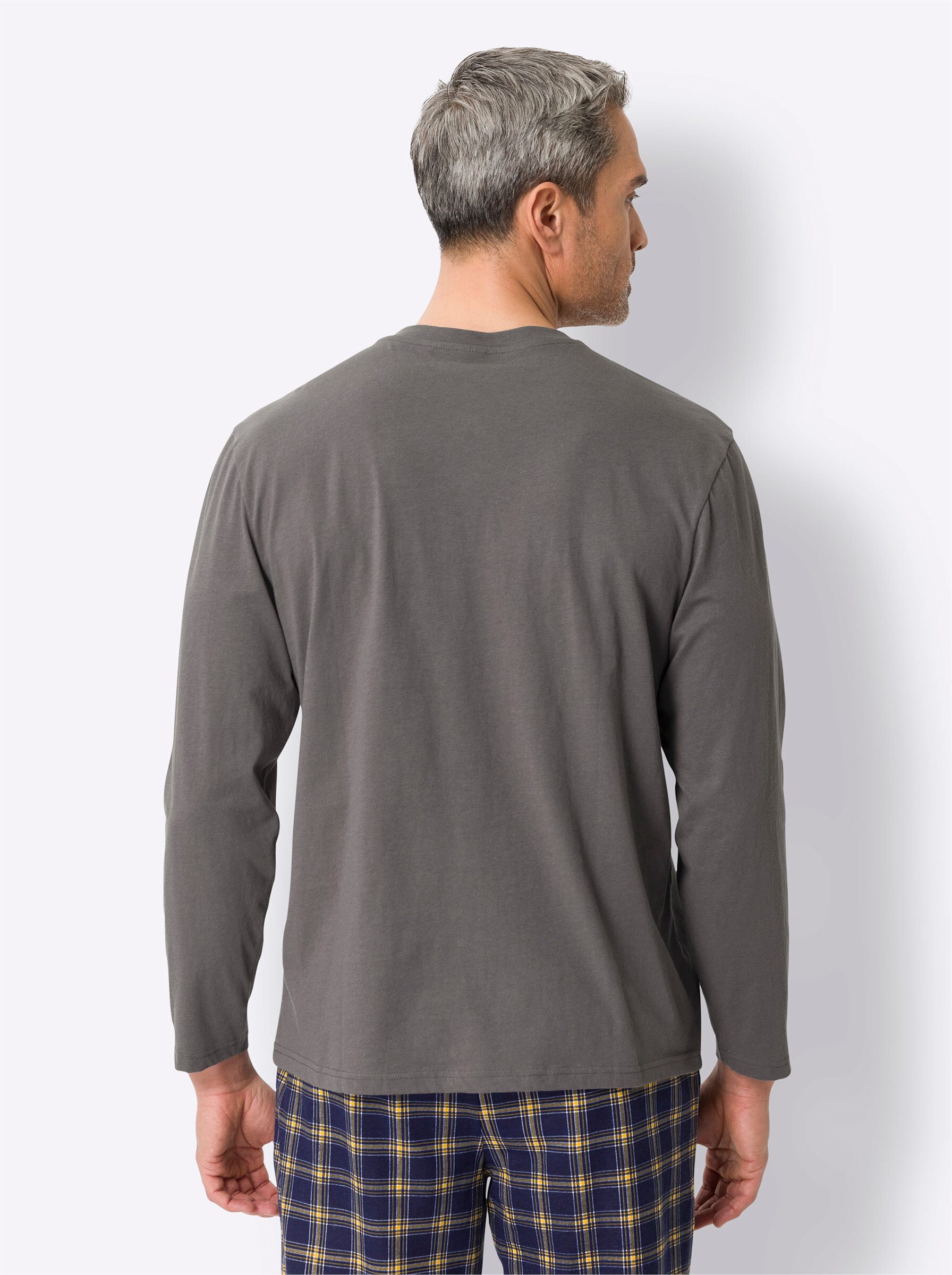 Sieh an! Schlafanzug Schlafanzug-Shirt Langarm günstig online kaufen