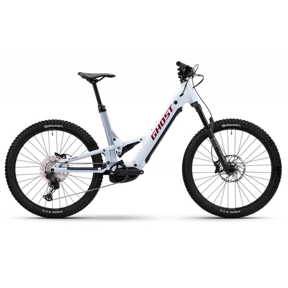 Ghost E-Bike E-ASX Advanced Low E-Mountainbike snow blue