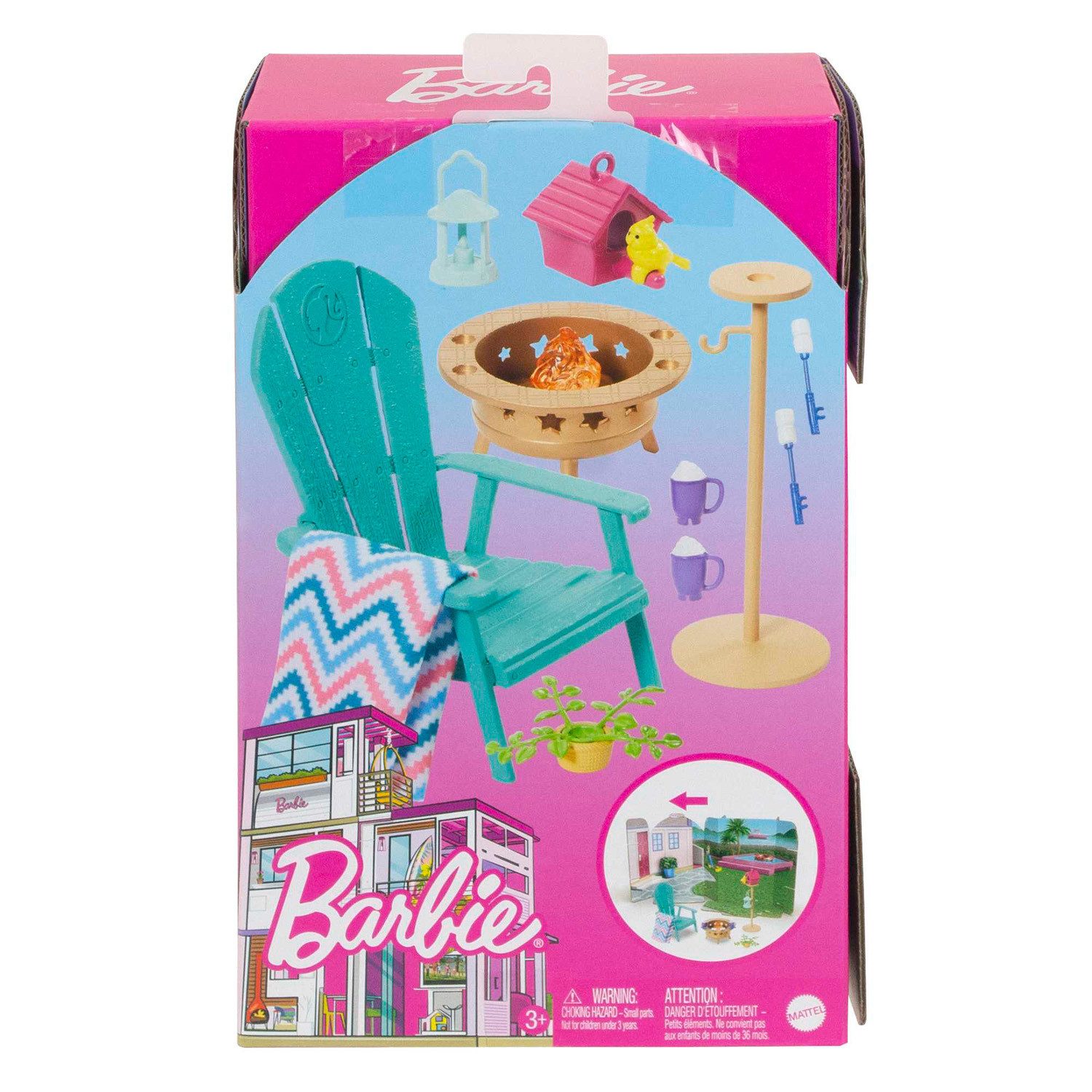 Mattel® Puppenmöbel Mattel HJV32, HJV33 - günstig online kaufen