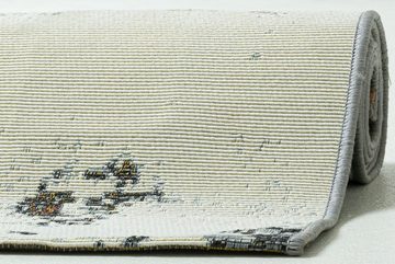 Teppich Rantum Beach SA-028, Sansibar, rechteckig, Höhe: 3 mm, Flachgewebe, modernes Design, Motiv Sylt, In- und Outdoor geeignet