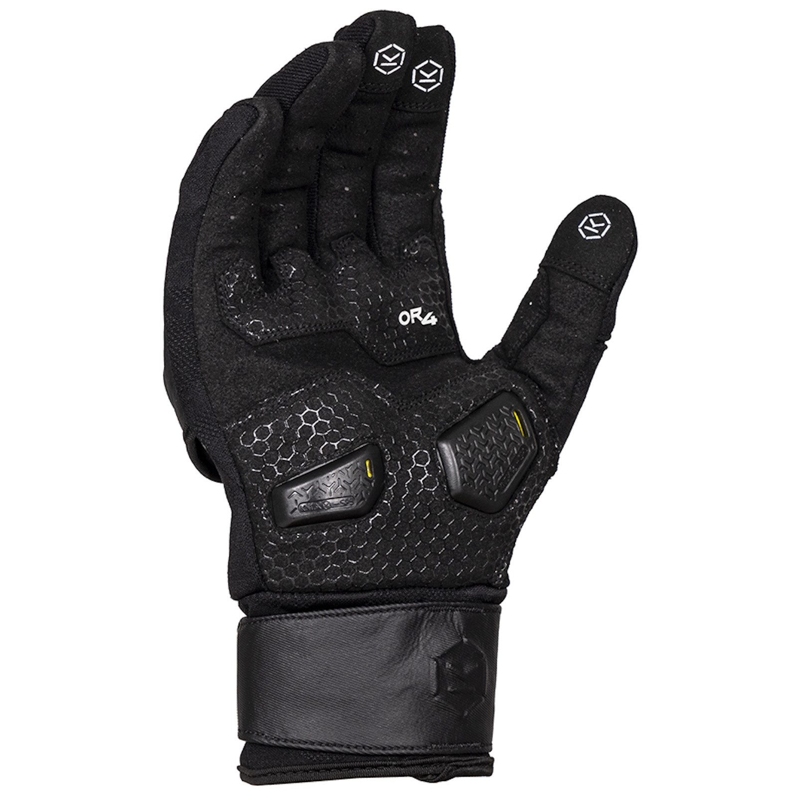KNOX Motorradhandschuhe Knox Orsa OR4 Handschuhe Schwarz atmungsaktiv