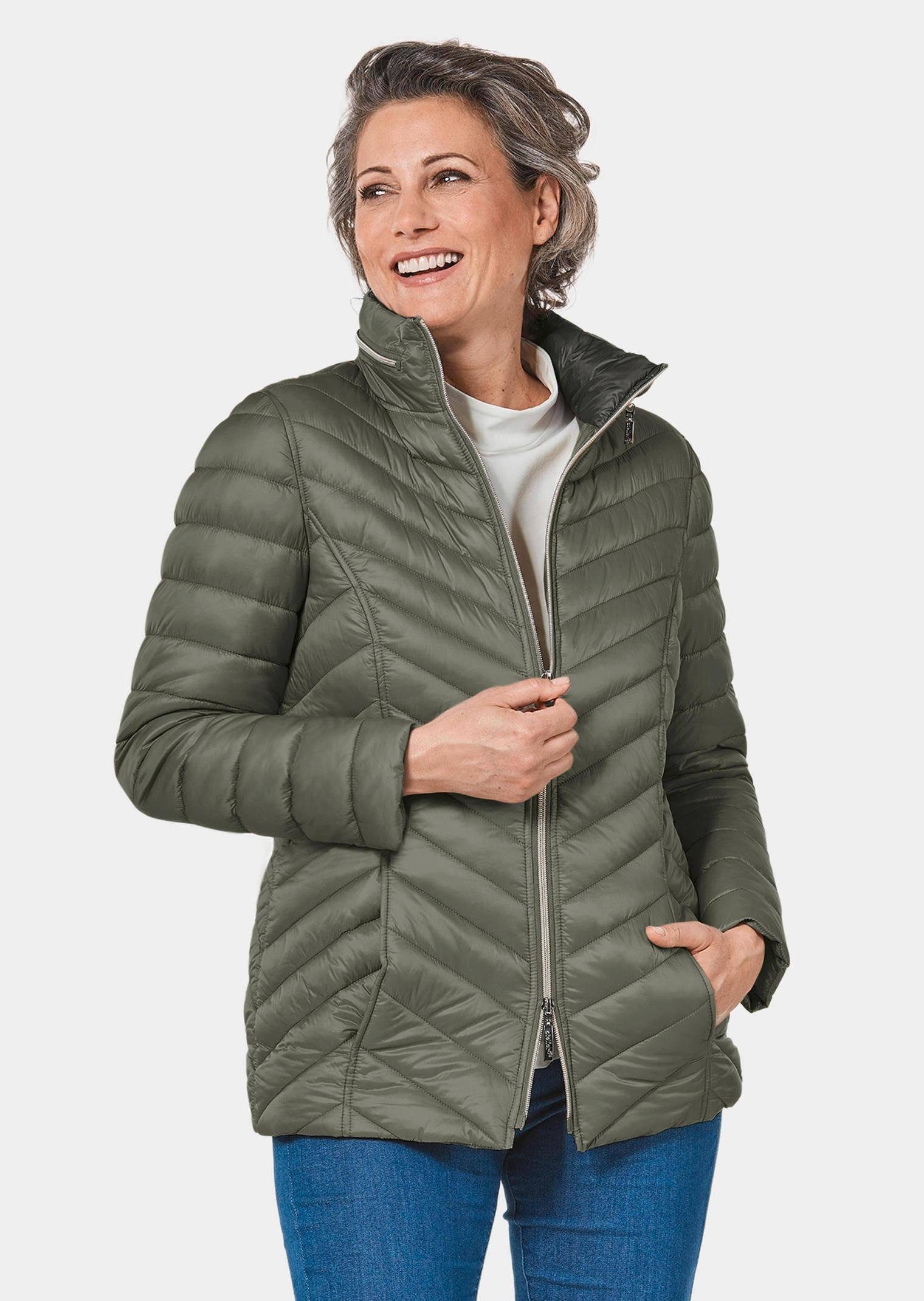 Steppjacke Leichte Steppjacke in knitterarmer Ware