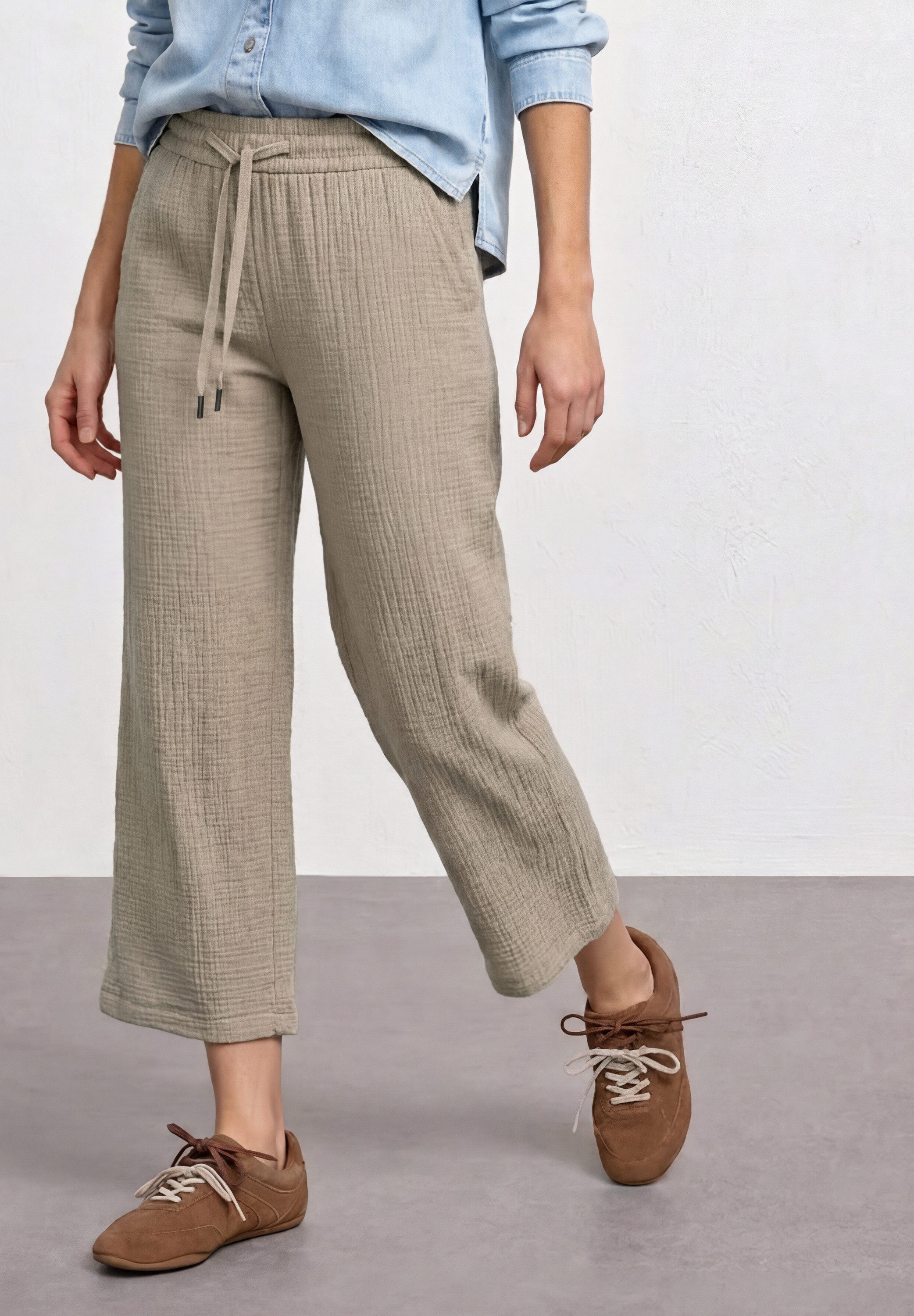 STREET ONE Stoffhose in 7/8-Länge