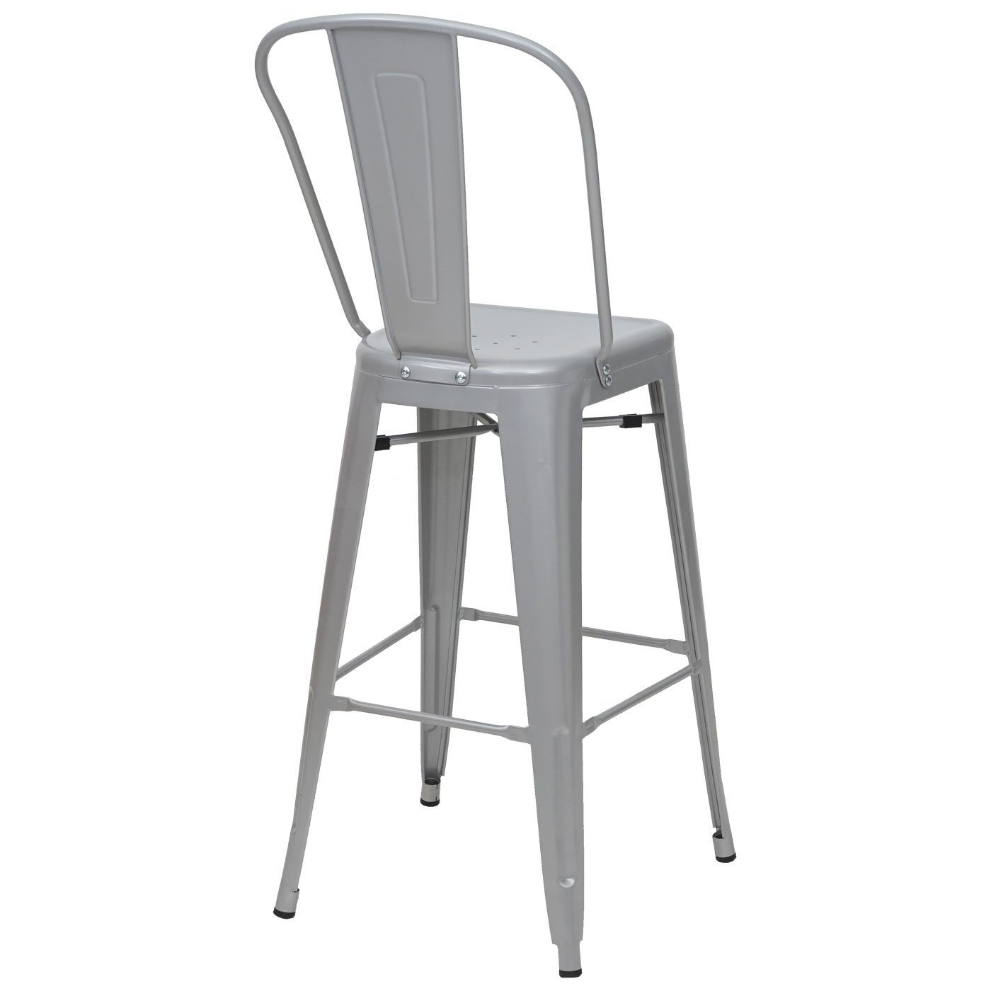 MCW 120 Barhocker pro kg Stuhl: 4er-Set, Belastbarkeit grau 4er), Stabilität, für MCW-A73-L-4 (Set, Querstreben