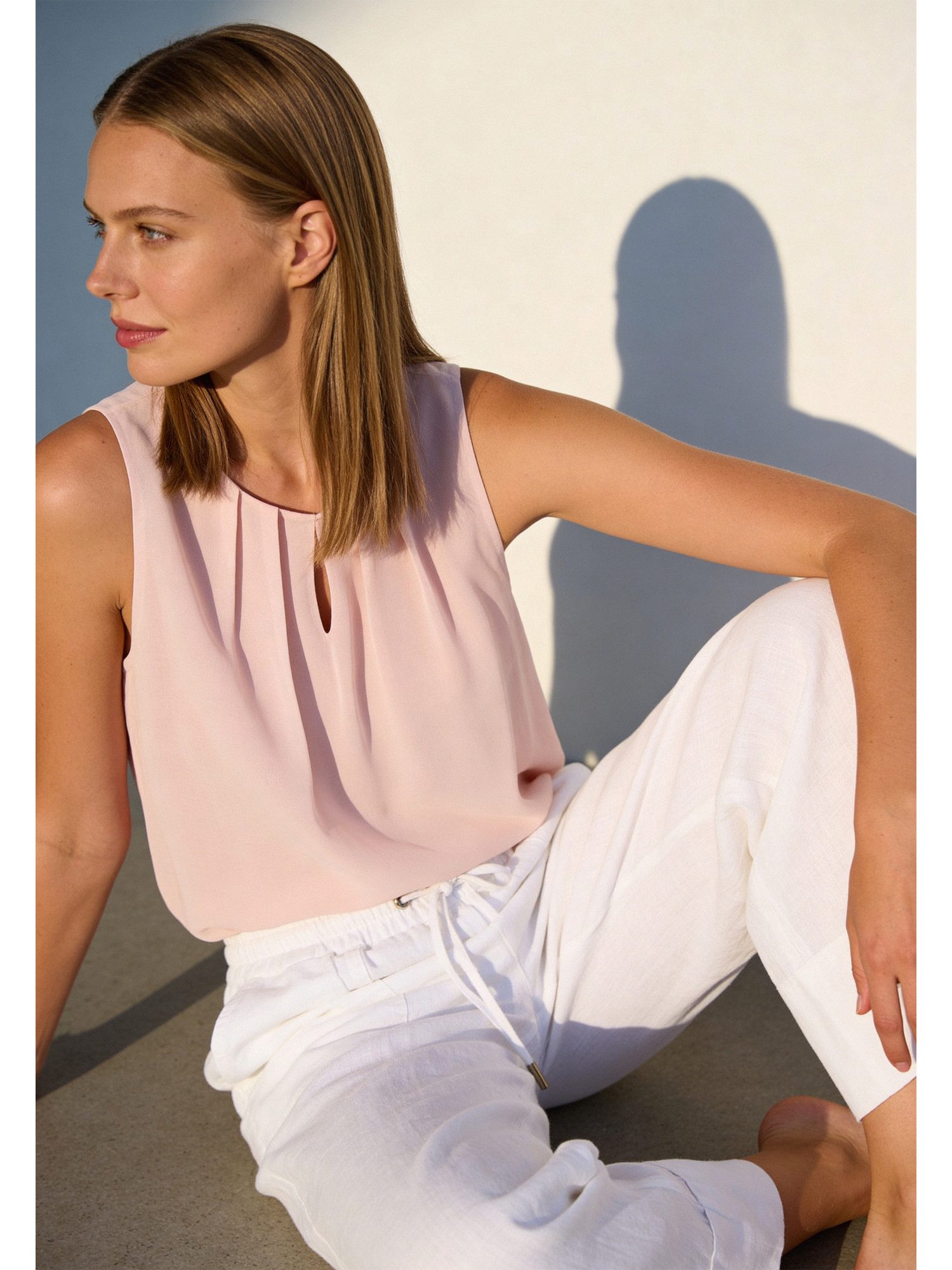 Blusentop feminines Chiffon-Blusentop