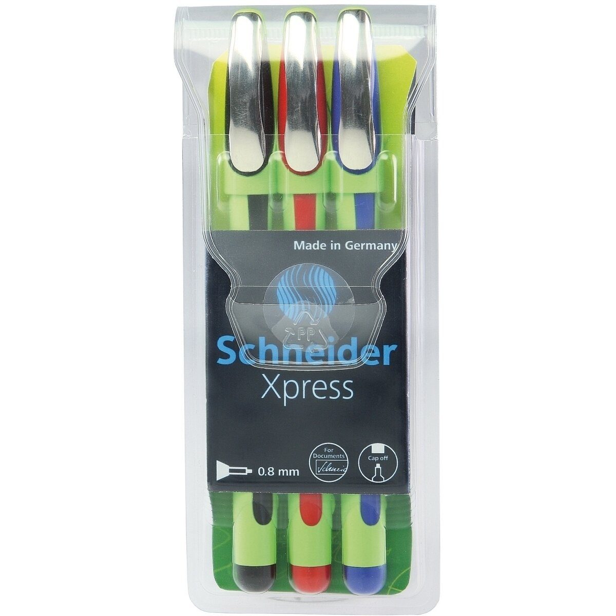 SCHNEIDER Fineliner Fineliner Xpress 08 3-er Etui sortiert