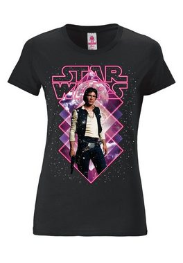 LOGOSHIRT T-Shirt Star Wars - Han Solo mit coolem Han Solo-Print