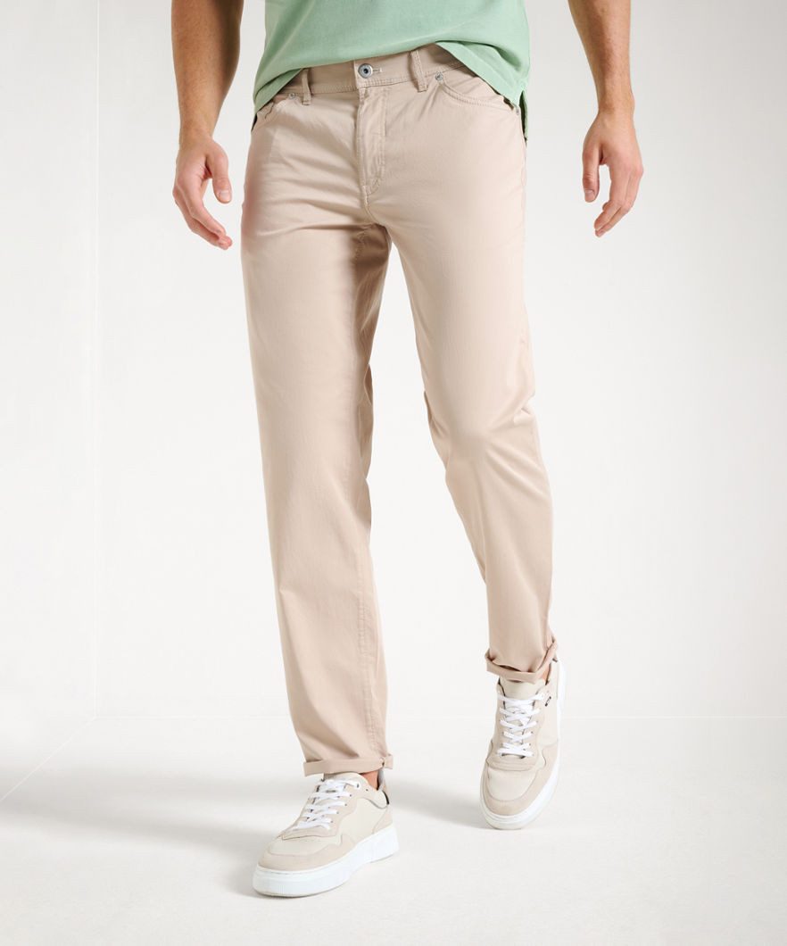 Brax 5-Pocket-Hose Style CADIZ U weiß