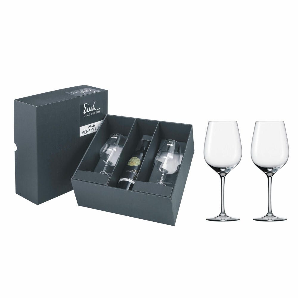 Eisch Germany Rotweinglas 2er Set Cuvée Superior Sensis plus 600 ml, 2-tlg., Kristallglas