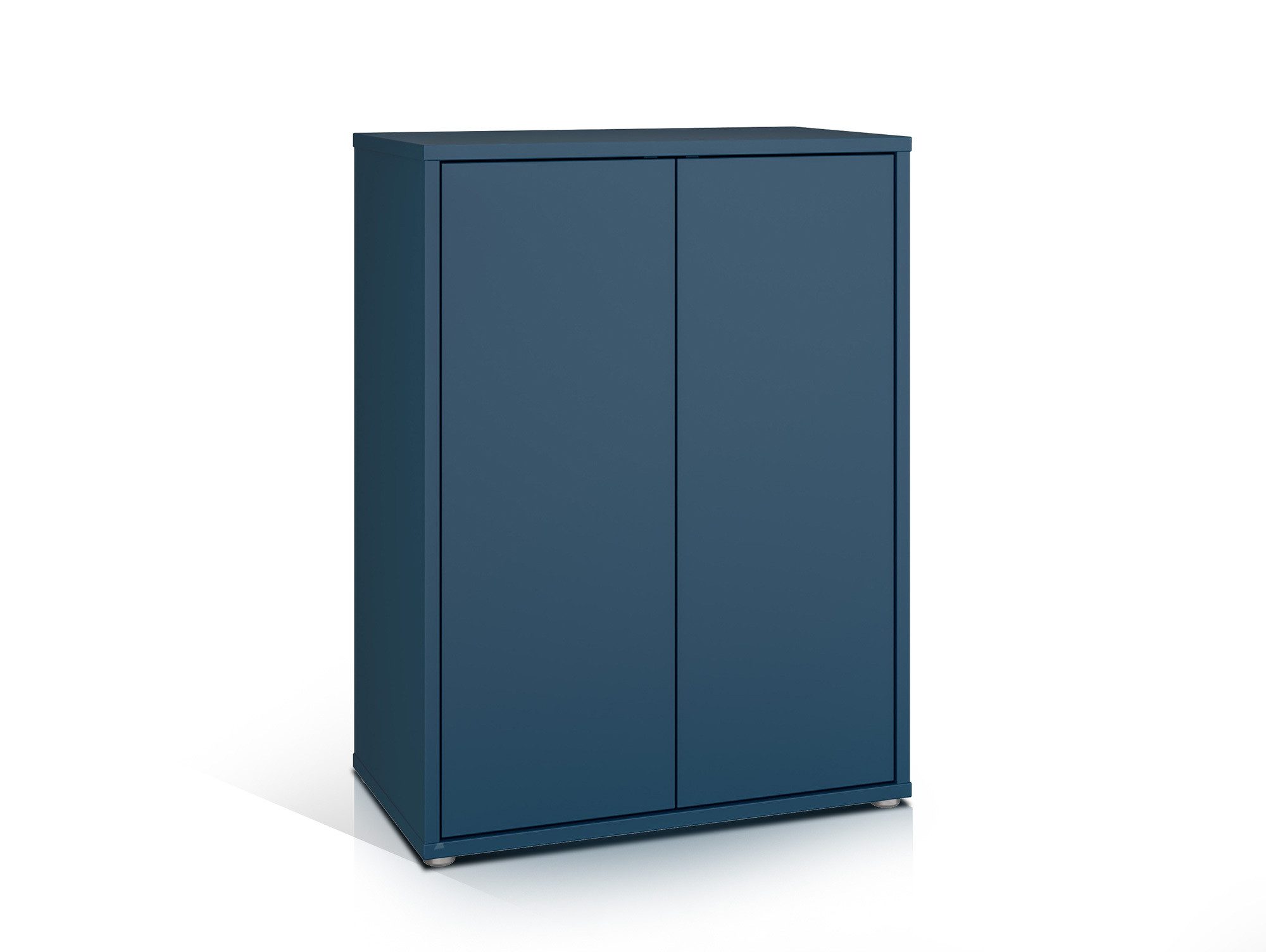 Moebel-Eins Kommode, ADIAGO Kommode mit 2 Türen, Material Dekorspanplatte