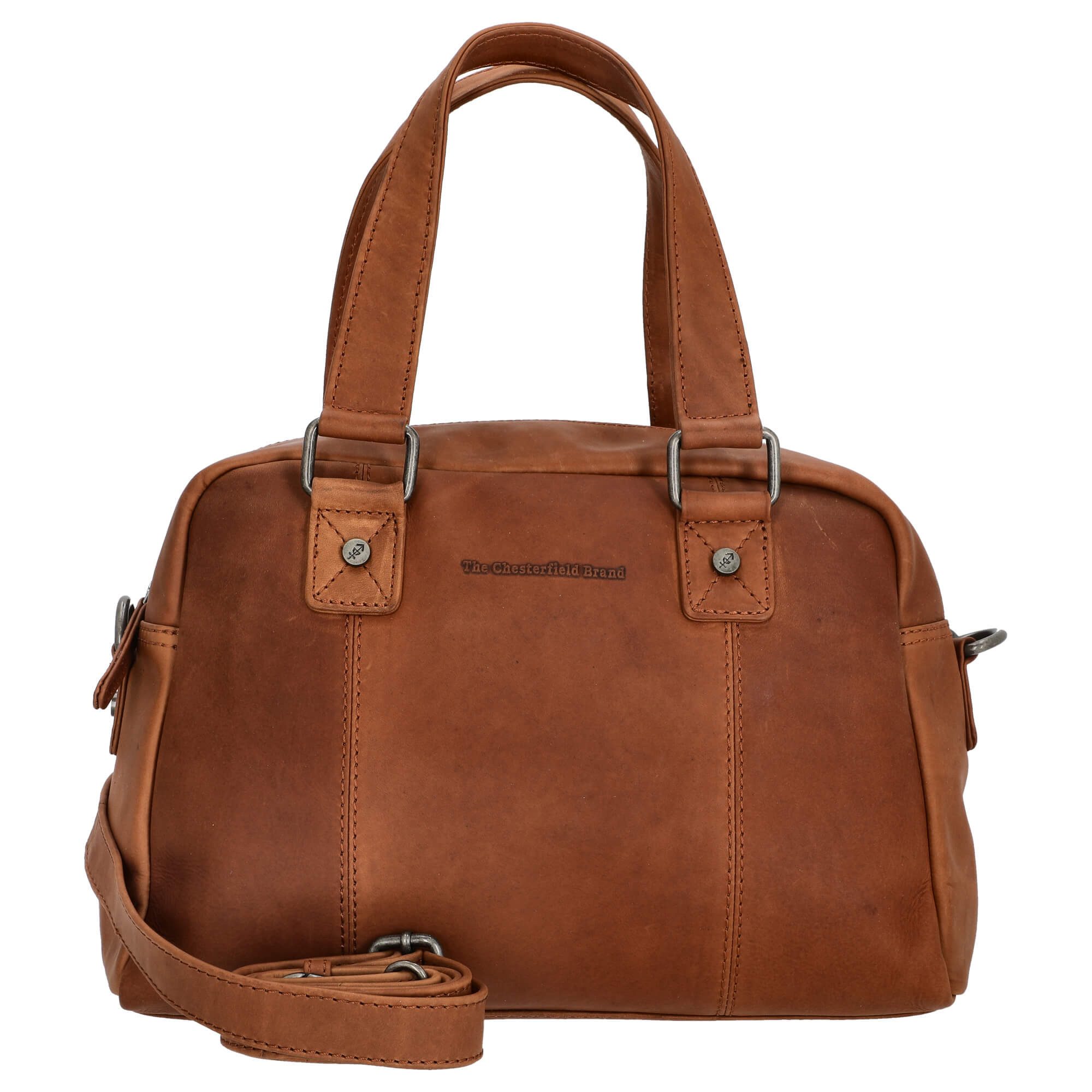 Handtasche Dover - Henkeltasche 34 cm (cognac)