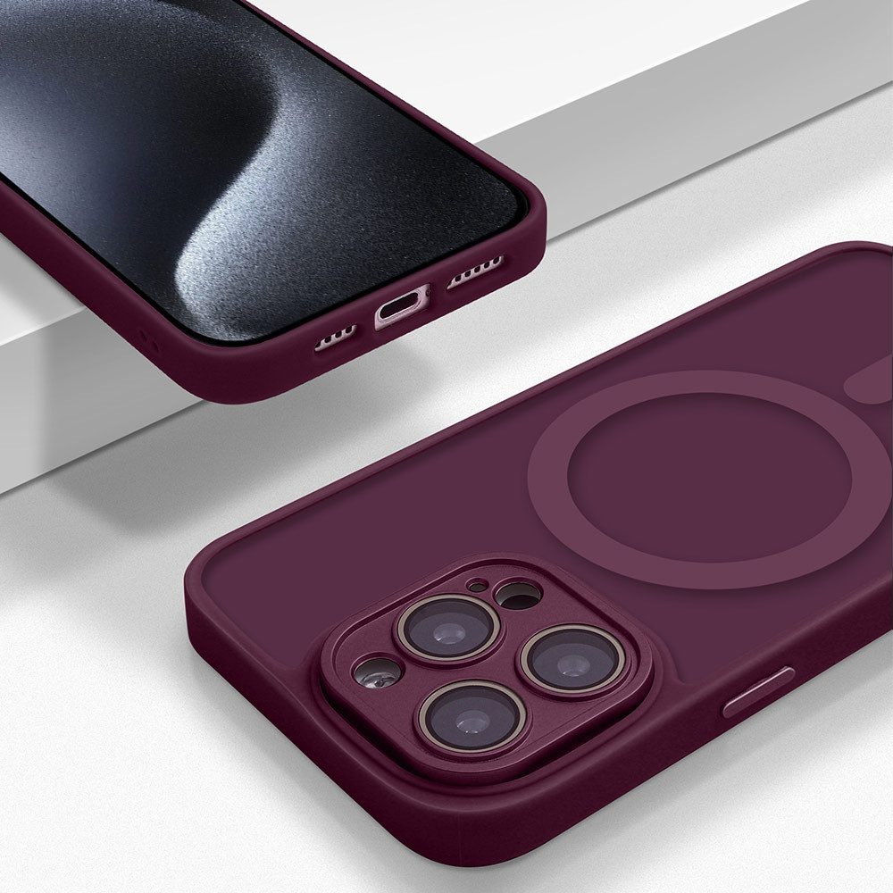 FITSU Handyhülle Schutzhülle für Apple iPhone Hülle MagSafe kompatible Handyhülle Case, Hülle für Apple iPhone 16 Pro Max, 16 Pro, 16, 15 Pro, 15, 14, 13 Case