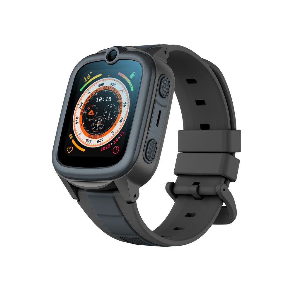 Valdus GPS-Tracker Zwei-Wege-Anrufe, SOS WLAN IPX7 wasserdicht Telefon Kinder Smartwatch (3,8 cm/1,5 Zoll, 4G), Mit GPS, SOS und umfassenden Kommunikationsfunktionen für Alltag