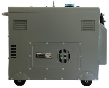 fradashop Stromerzeuger Silent Diesel Generator AVR/ATS/FB 7,0kVA