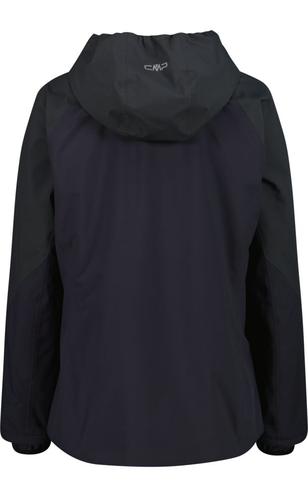 CMP Funktionsjacke WOMAN JACKET FIX HOOD sportliche Optik, mit Kapuze, aus Polyester-Obermaterial – Bild 3 von 4