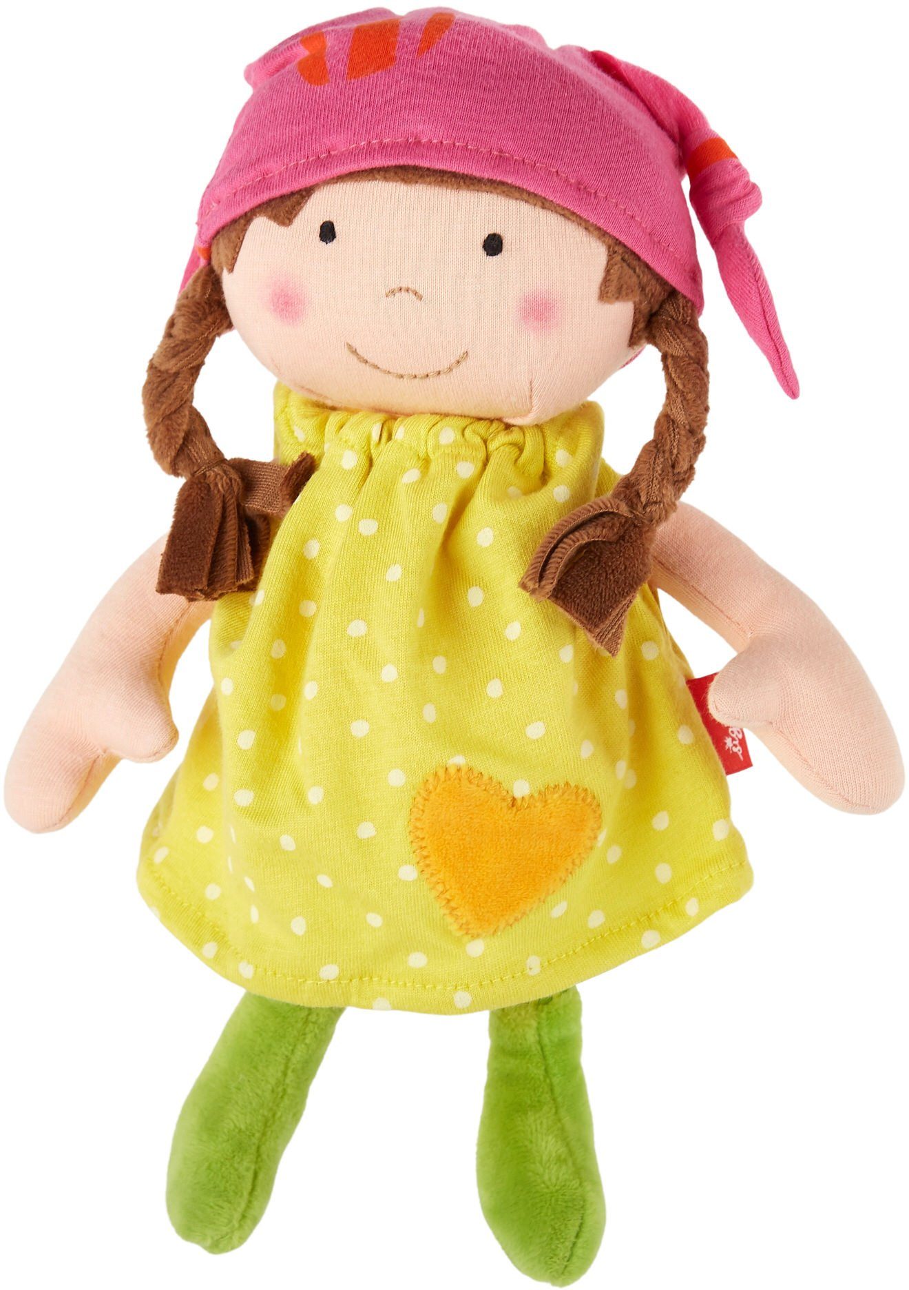 Stoffpuppe Brenda Bilipup, gelb