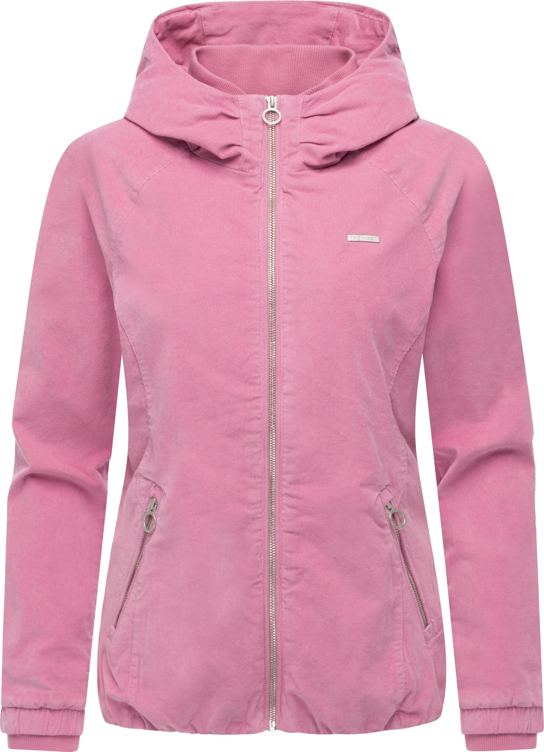 Ragwear Bomberjacke Dizzie Cordy YOUMODO Cordjacke mit verstellbarer Kapuze