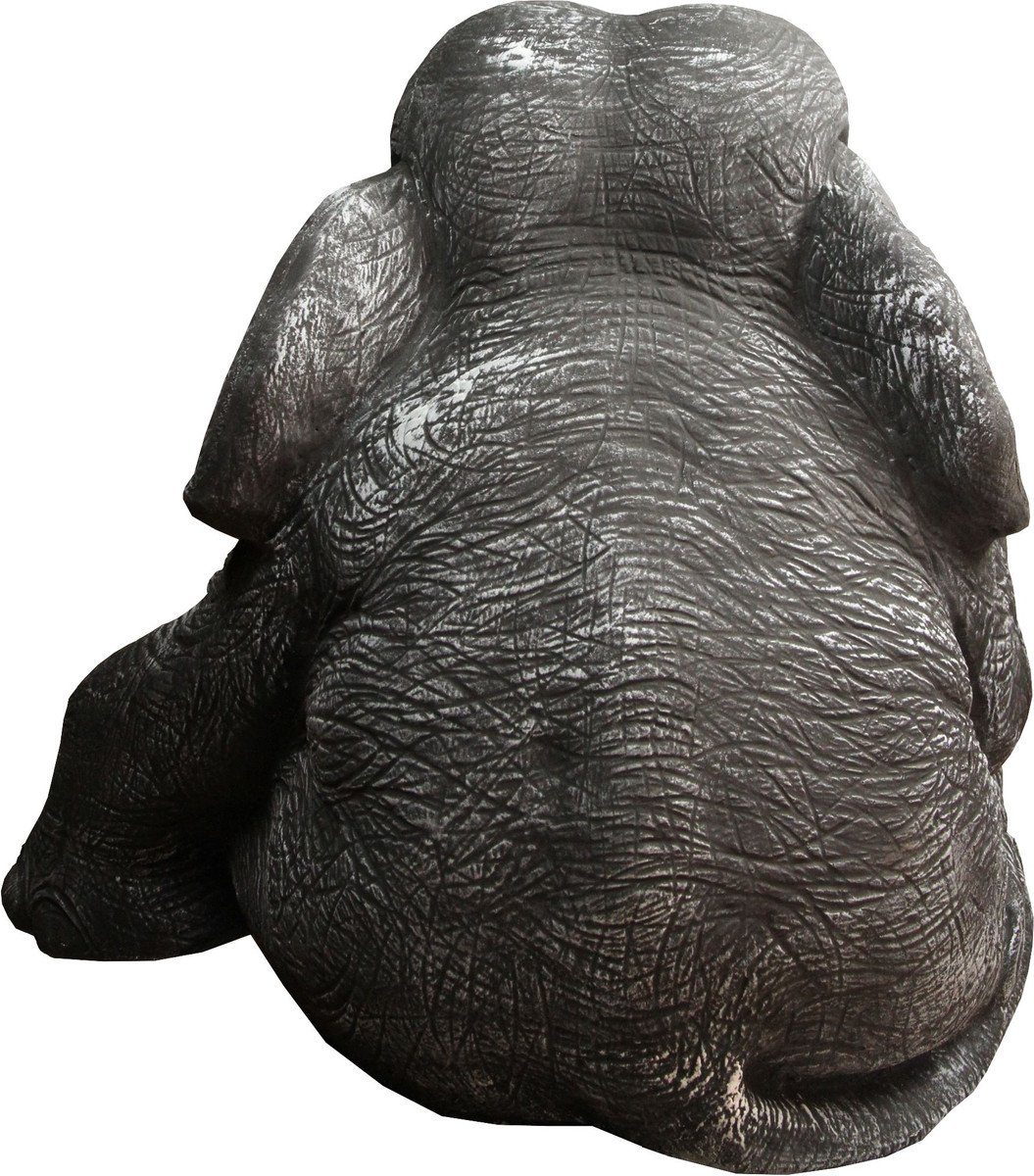 Elefant 53 Dunkelgrau Casa x 55 x Luxus Edition Padrino - Casa Skulptur Dekofigur Padrino Limited cm H. 53