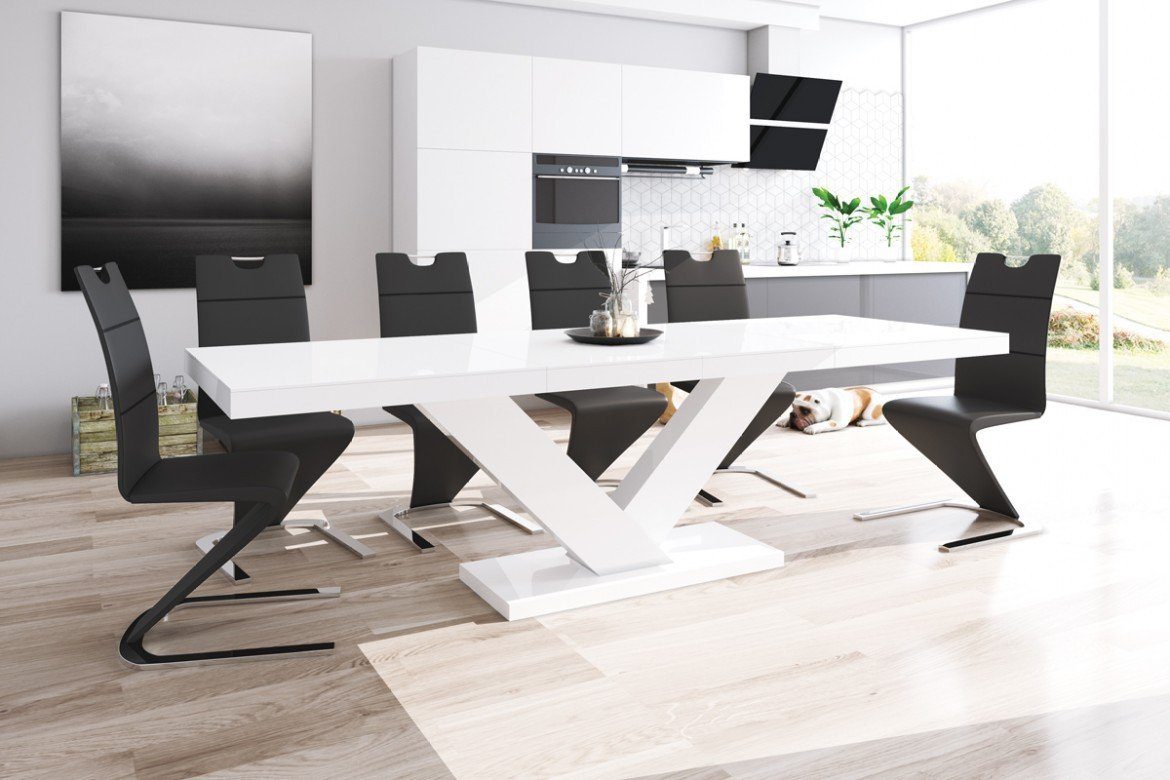 designimpex Esstisch Design Tisch HE-999 Weiß günstig online kaufen