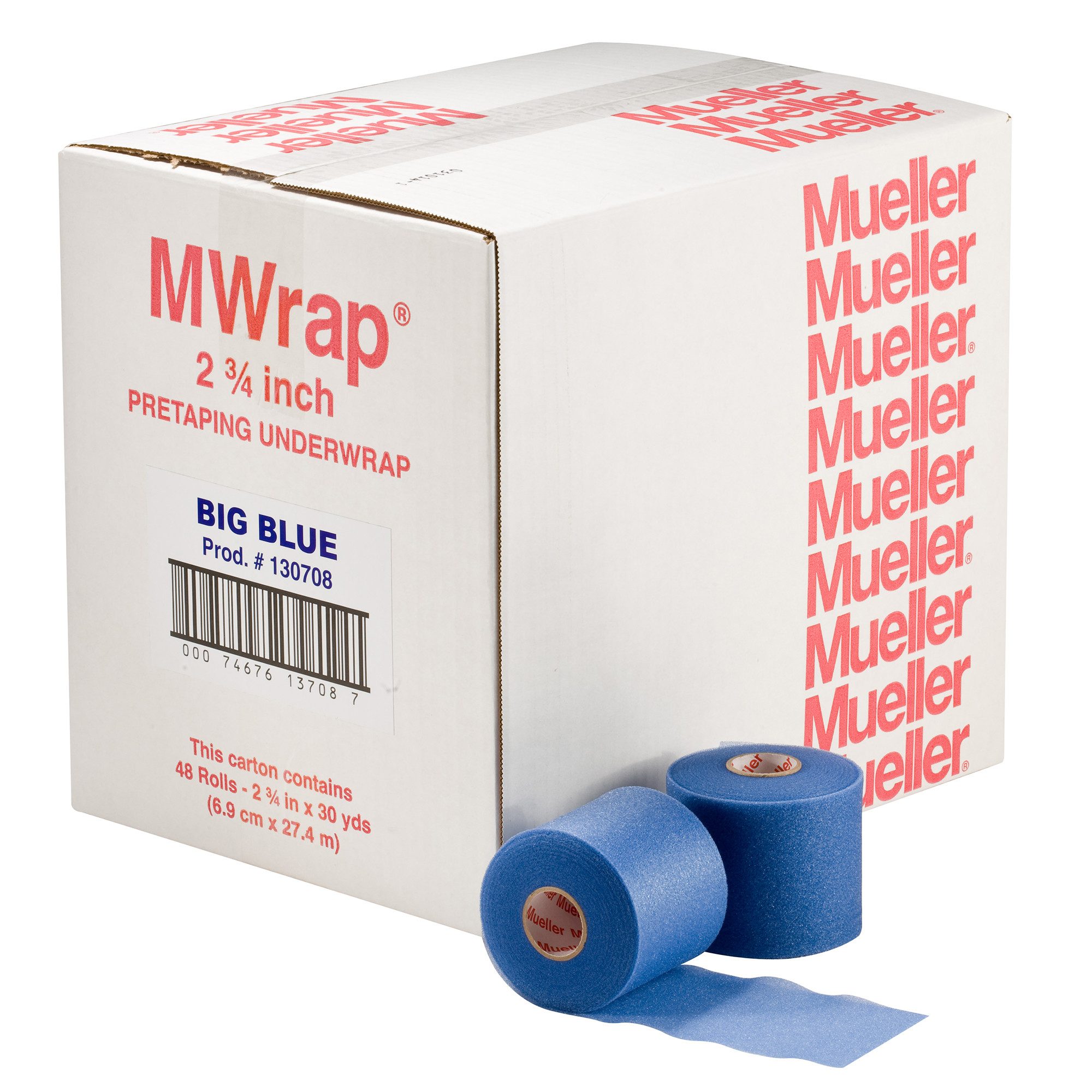 Mueller Sports Medicine Fixierpflaster Mueller M-Wrap 7cm x 27,5m (48 Rollen)