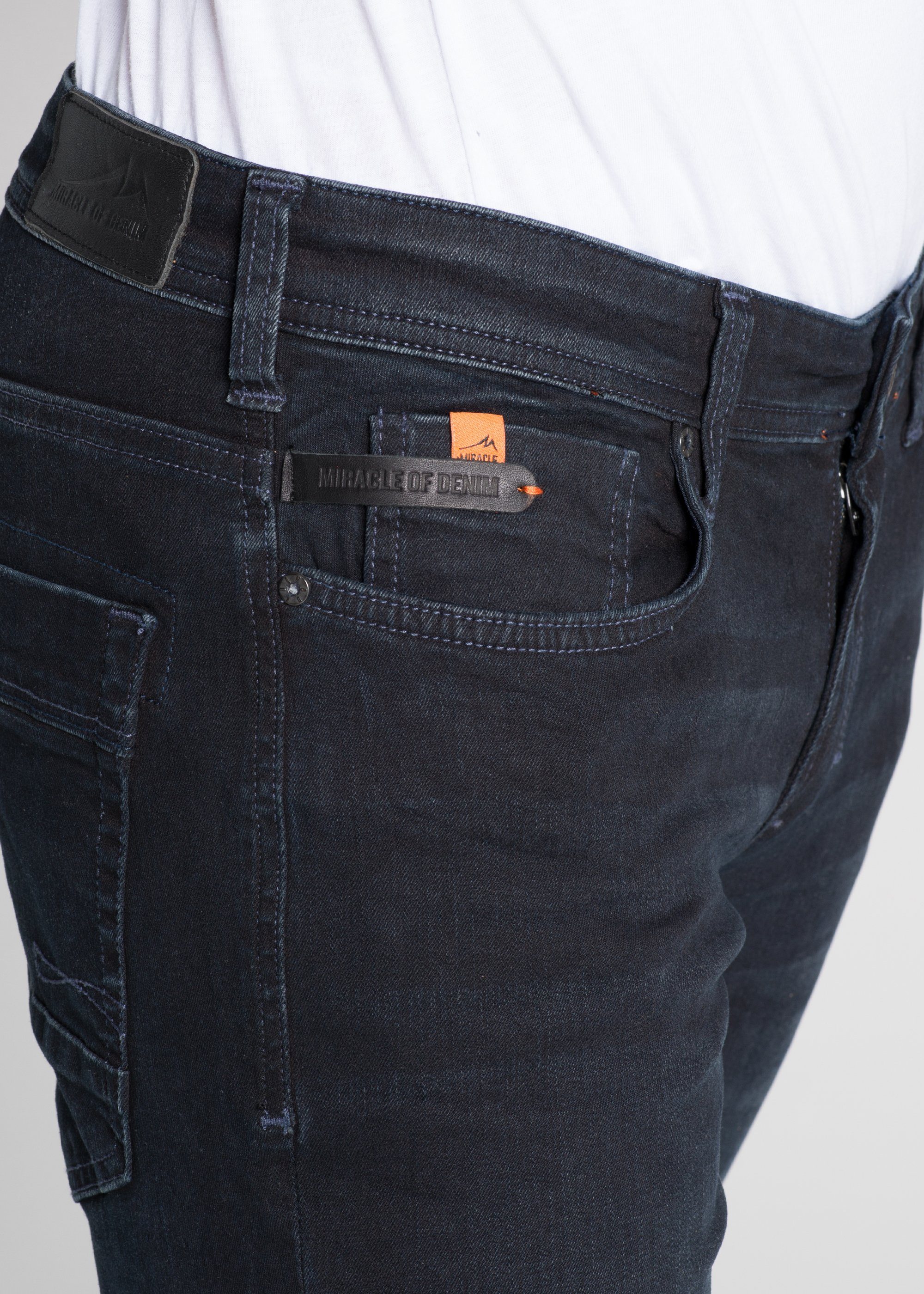 NOS MOD numado blue Miracle of Denim JEANS 5-Pocket-Jeans THOMAS AU19-1009.2961