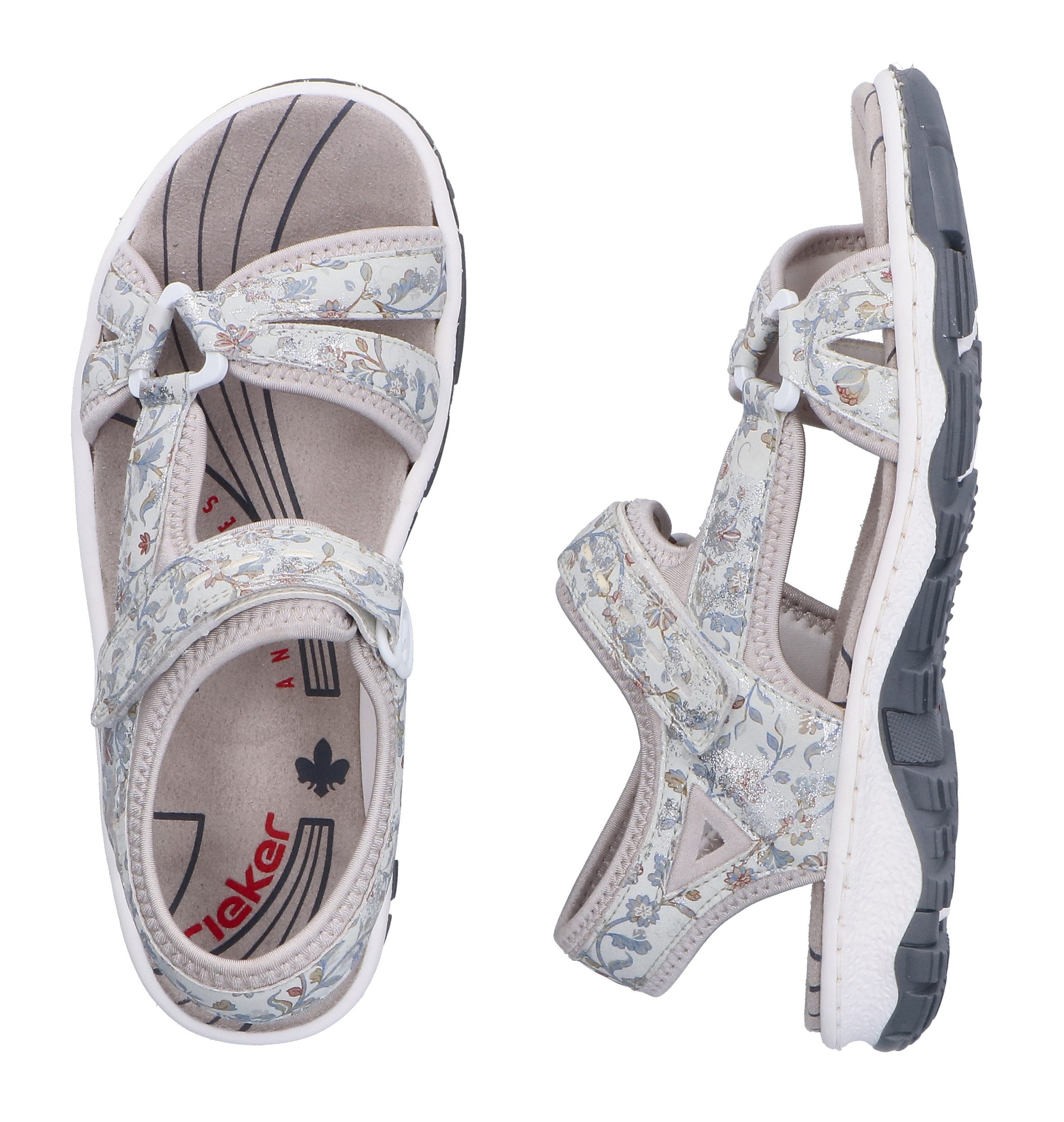 Rieker Riemchensandale Sommerschuh, Sandalette, Outdoorschuh in Trekking-Optik