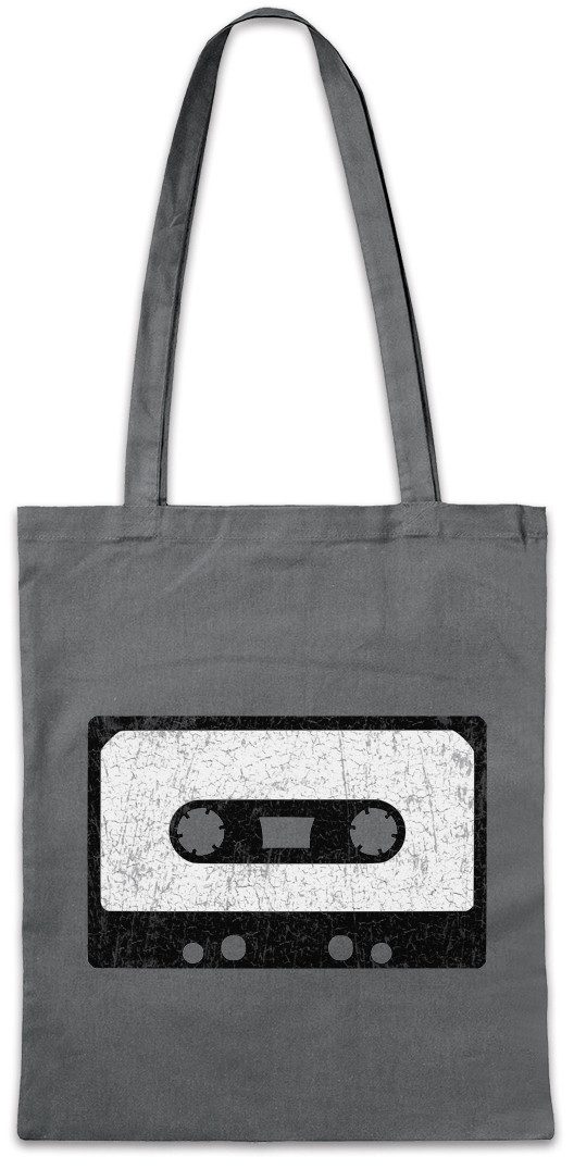 Beuteltasche Cassette Tape I Stofftasche Gitarre Band Musik Punk Death Heavy Metal