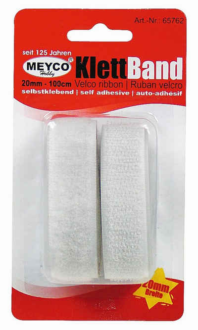 Klettband Klettband, MEYCO Hobby, selbstklebend
