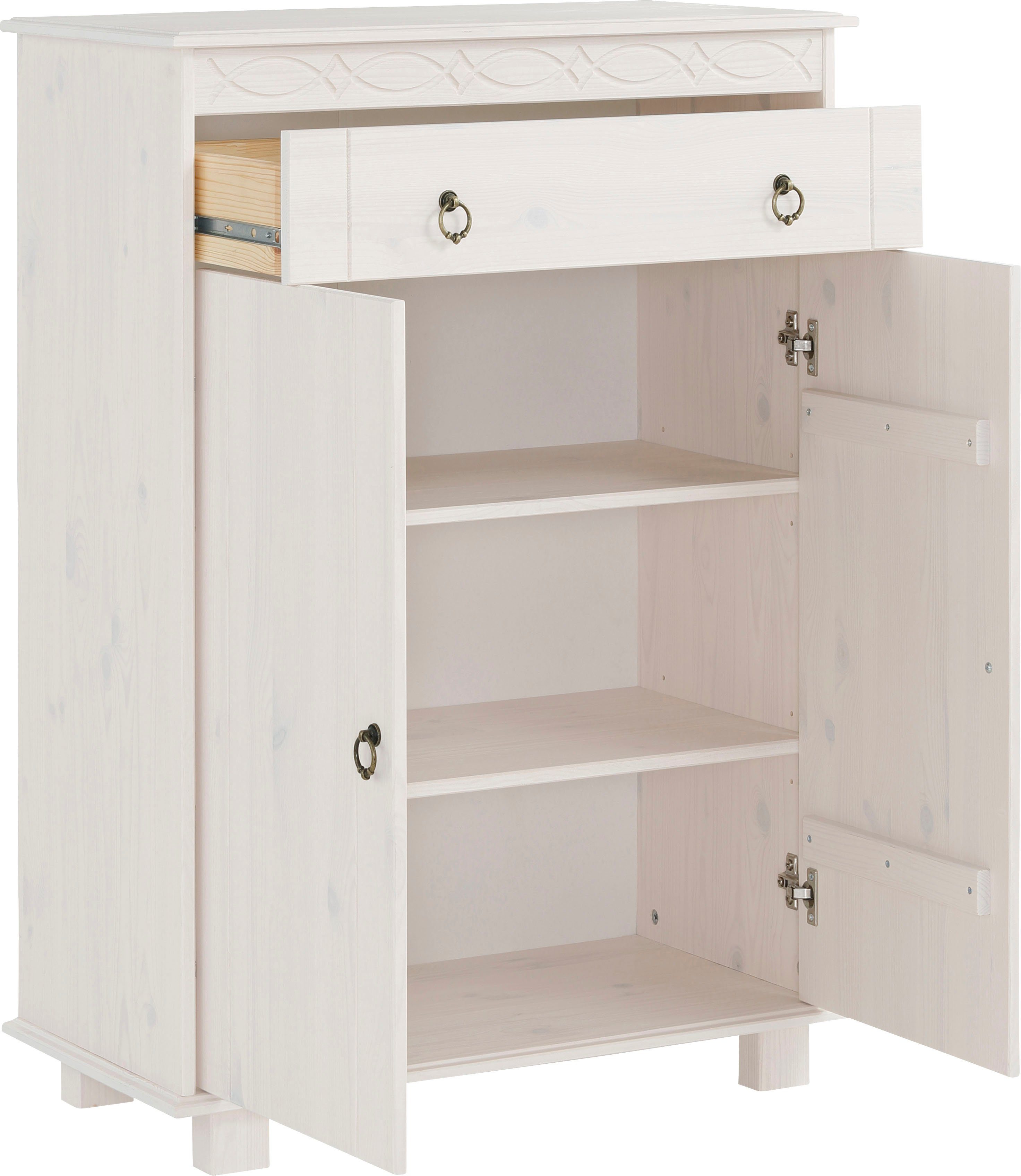 OTTO home Kommode Indra, Sideboard (B/T/H: 74/35/100 cm), 74 cm breit