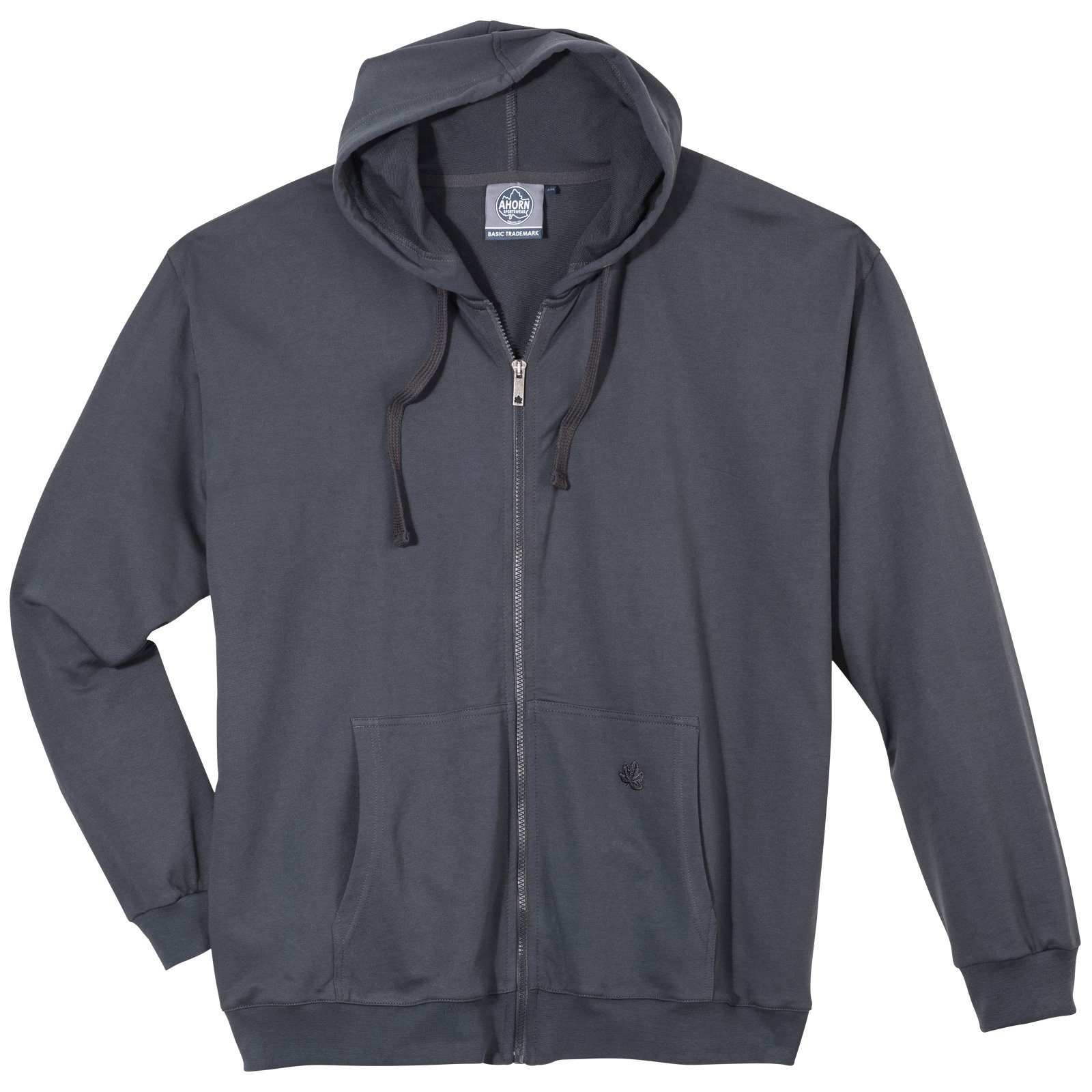 AHORN SPORTSWEAR Sweatjacke Ahorn Sportswear Kapuzen-Sweatjacke dunkelgrau günstig online kaufen