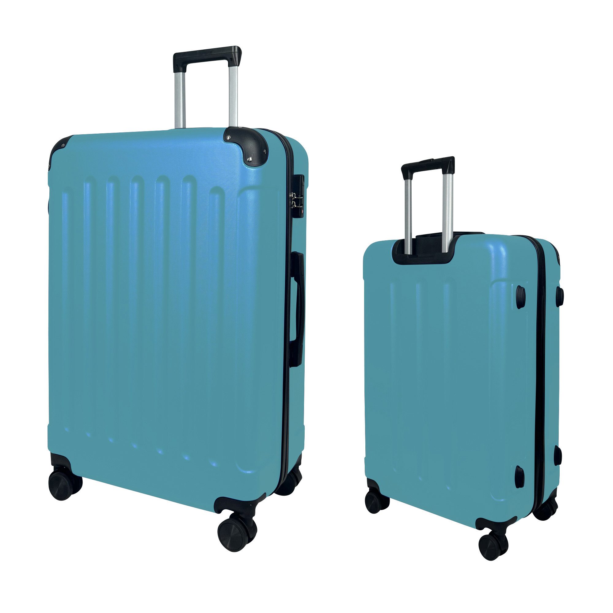 MTB Koffer Koffer Reisekoffer ABS Trolley 4 Zwillingsrollen M/L/XL oder Set