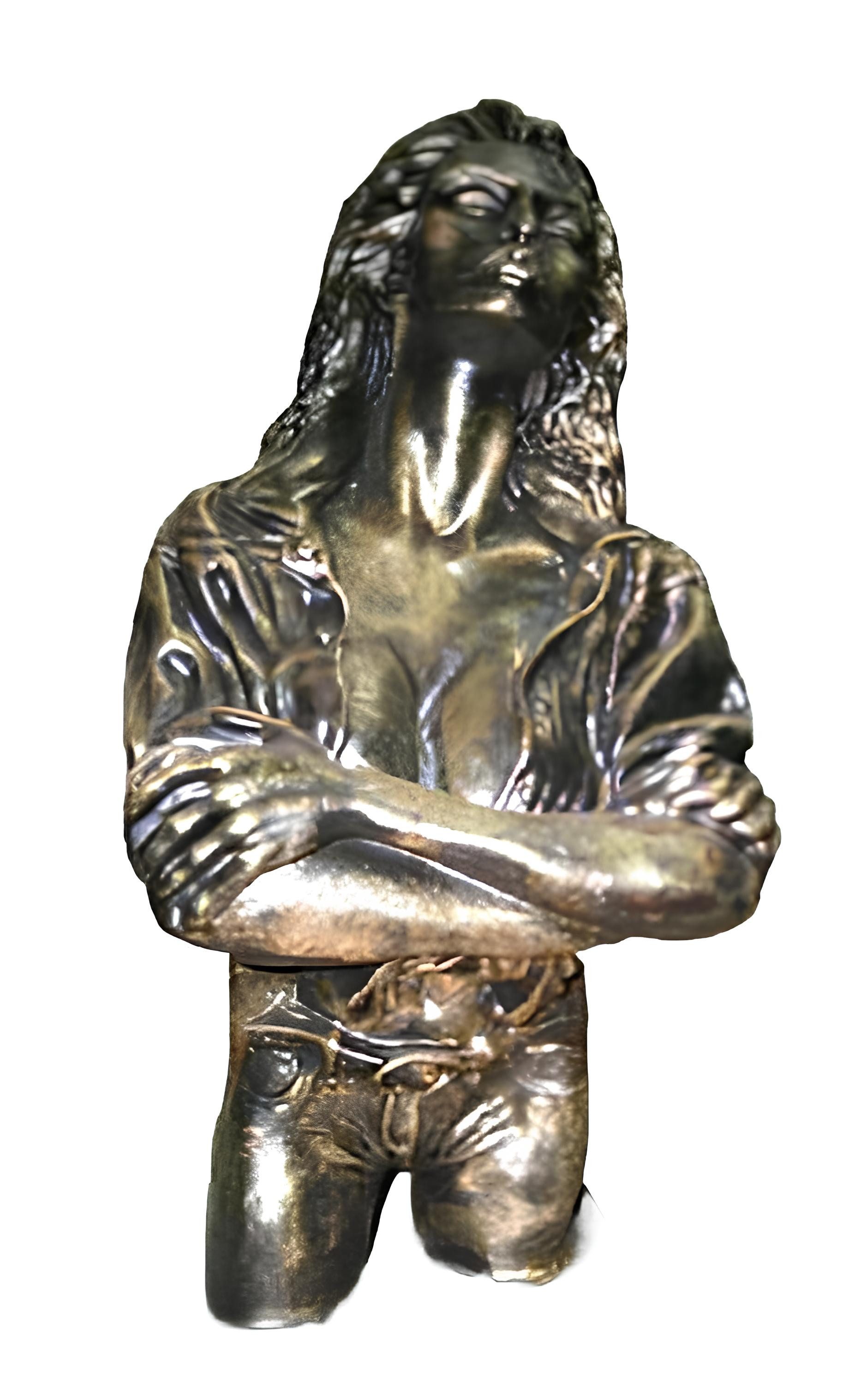 Xlmoebel Skulptur Elegante Deko-Figur aus hochwertigem Material für stilvolle Akzente (SKULPTUR MATERIAL: ACRYL 34 cm Höhe), Hergestellt in Europa
