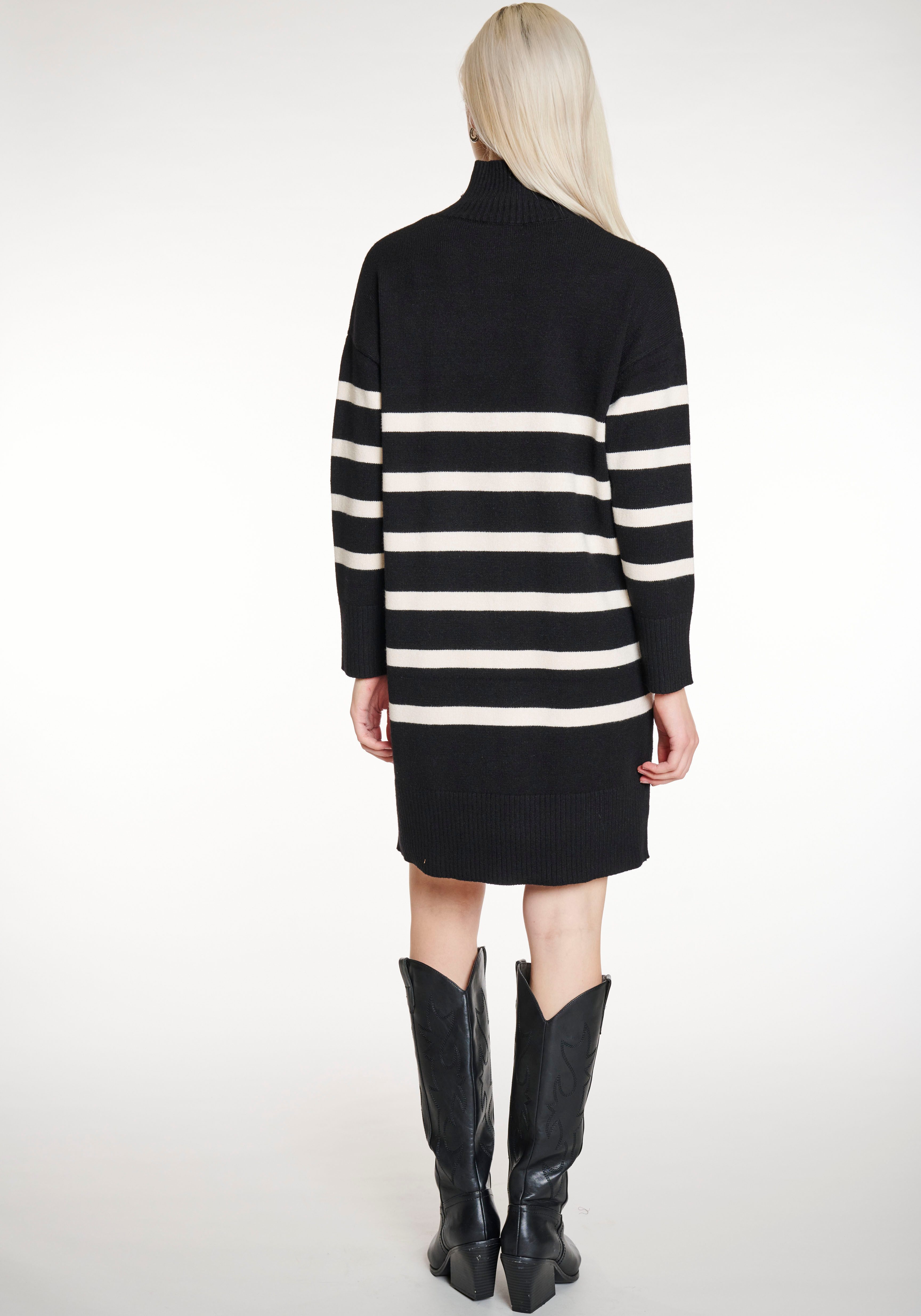 HaILY’S Strickkleid SH V DR Ze44a günstig online kaufen