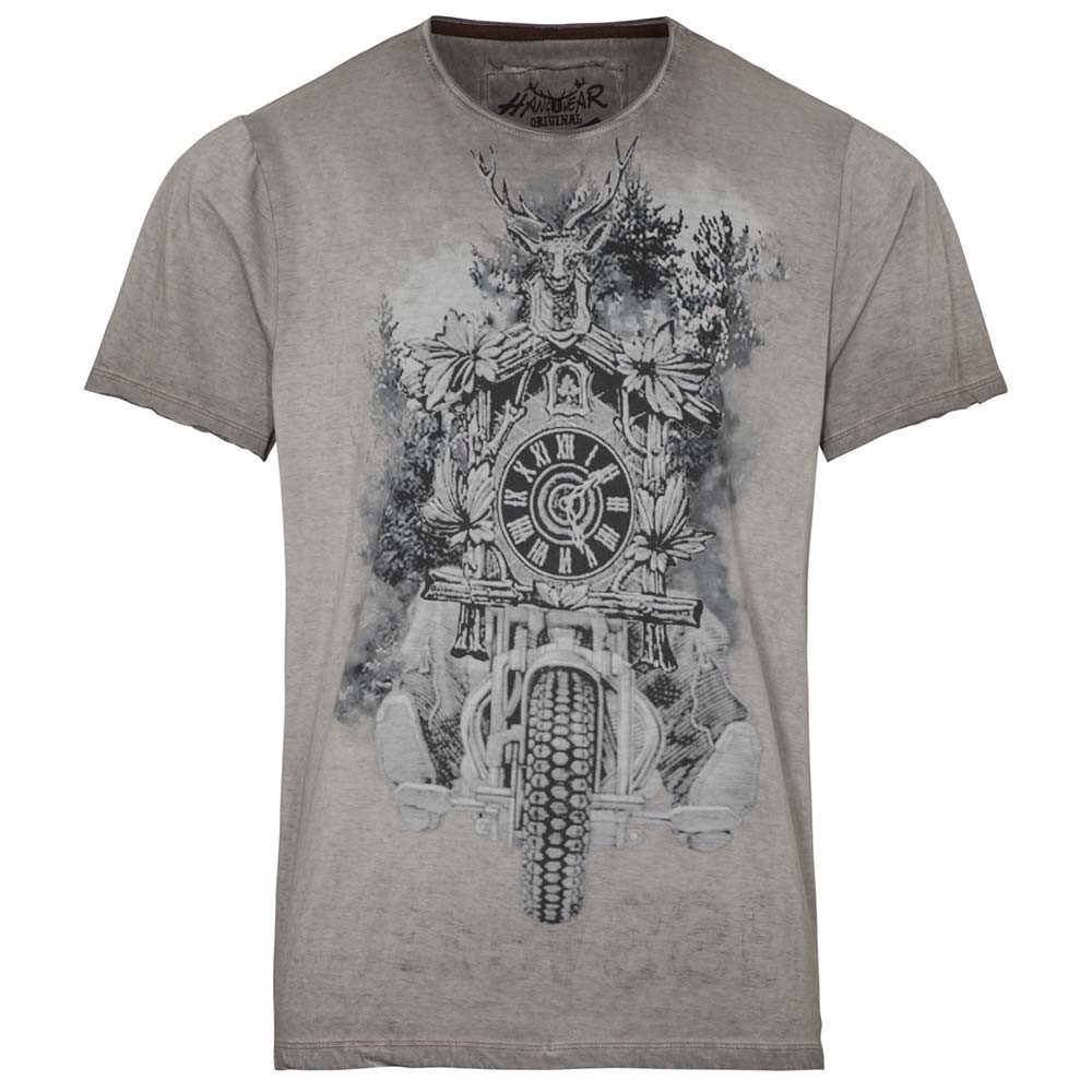 Hangowear T-Shirt Trachtenshirt Rocking Schwarzwald grau