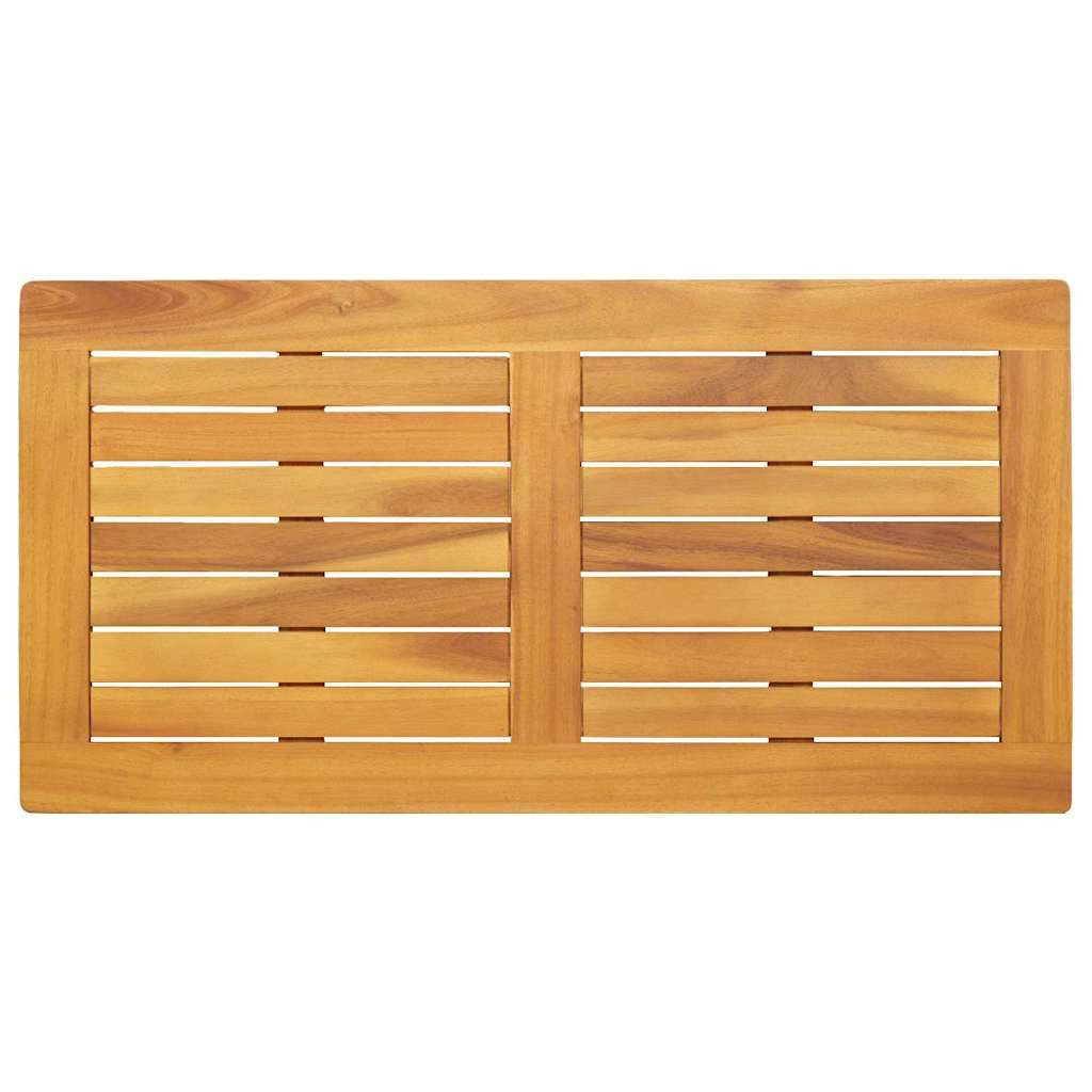 vidaXL Tischplatte Tischplatte Braun 90 x 45 x 2 cm Massivholz (1 St)