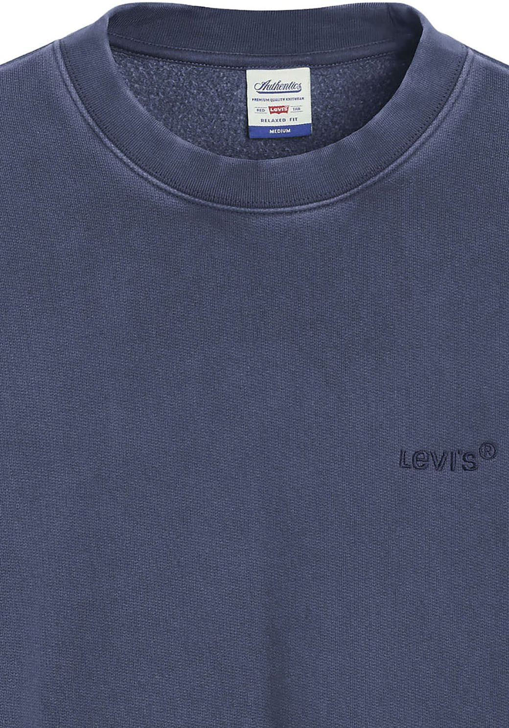 Levi's® Sweatshirt AUTHENTIC CREW mit Logostickerei