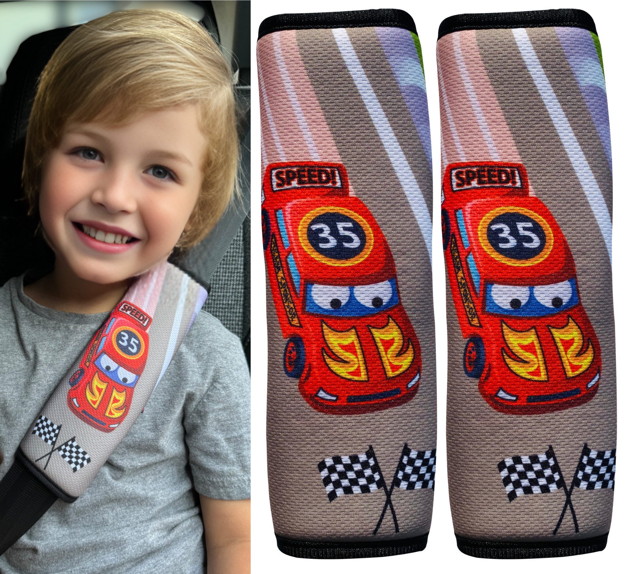 HECKBO Schlafkissen Kinder Auto Gurtpolster Gurtschutz günstig online kaufen