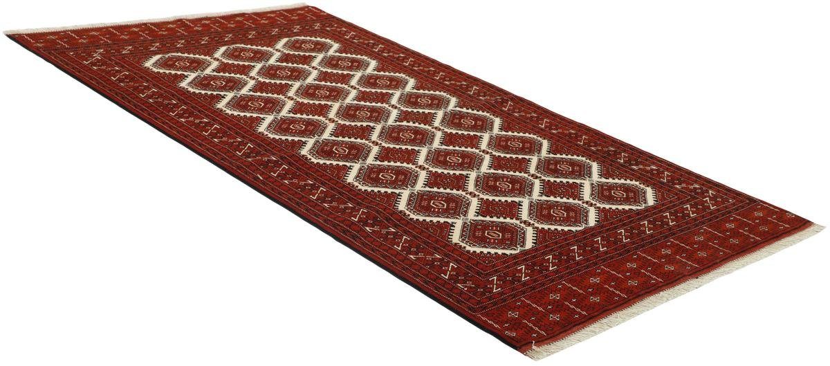Orientteppich / rechteckig, Orientteppich Turkaman Höhe: mm 154x249 Trading, Handgeknüpfter Perserteppich, 6 Nain